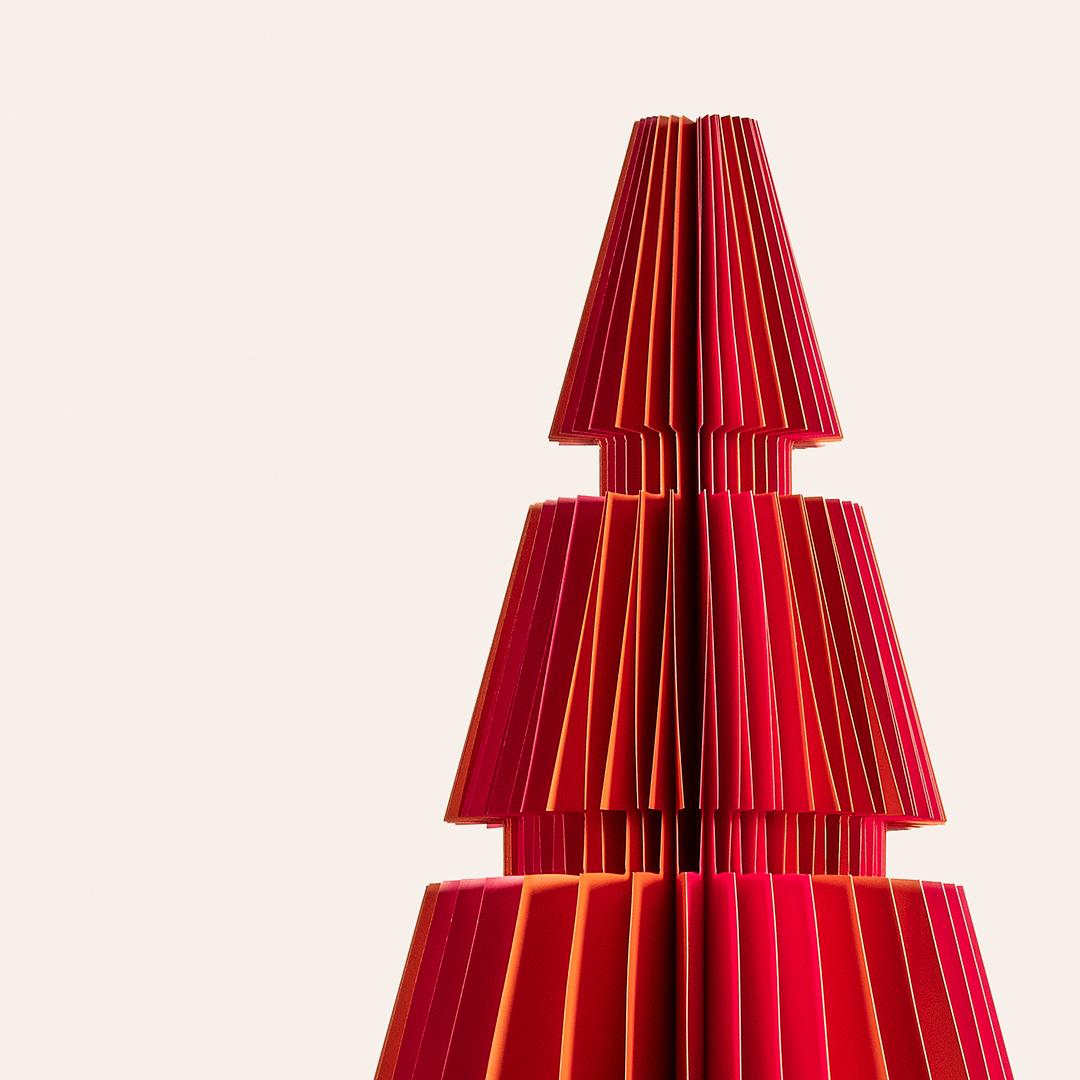 Naıla Dekoratif Obje 65 Cm Fuşya - Turuncu