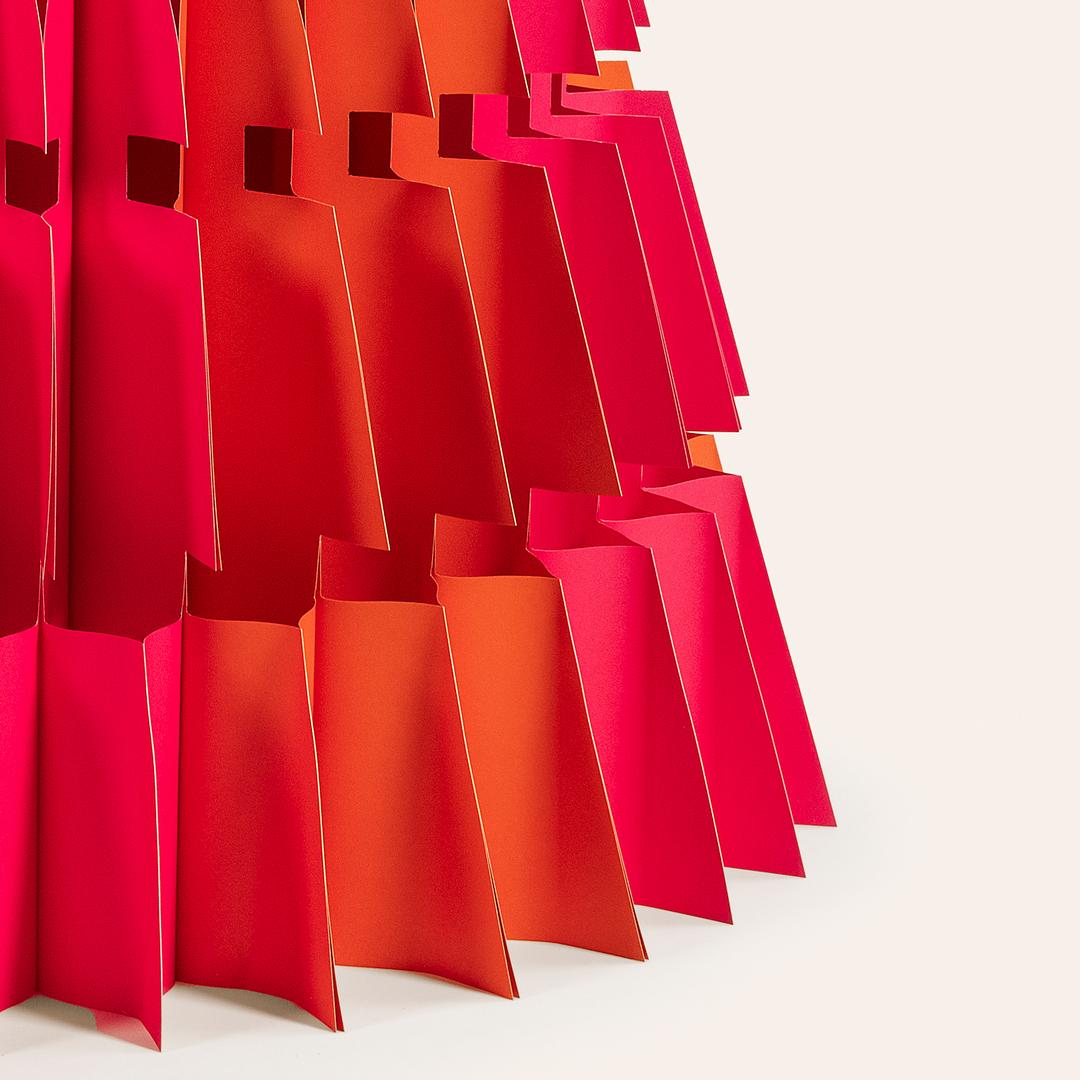 Naıla Dekoratif Obje 65 Cm Fuşya - Turuncu