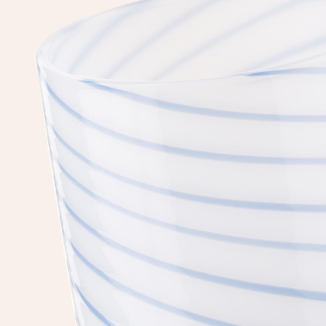 Henan Borosilikat Cam Su Bardağı 300 Ml Mavi