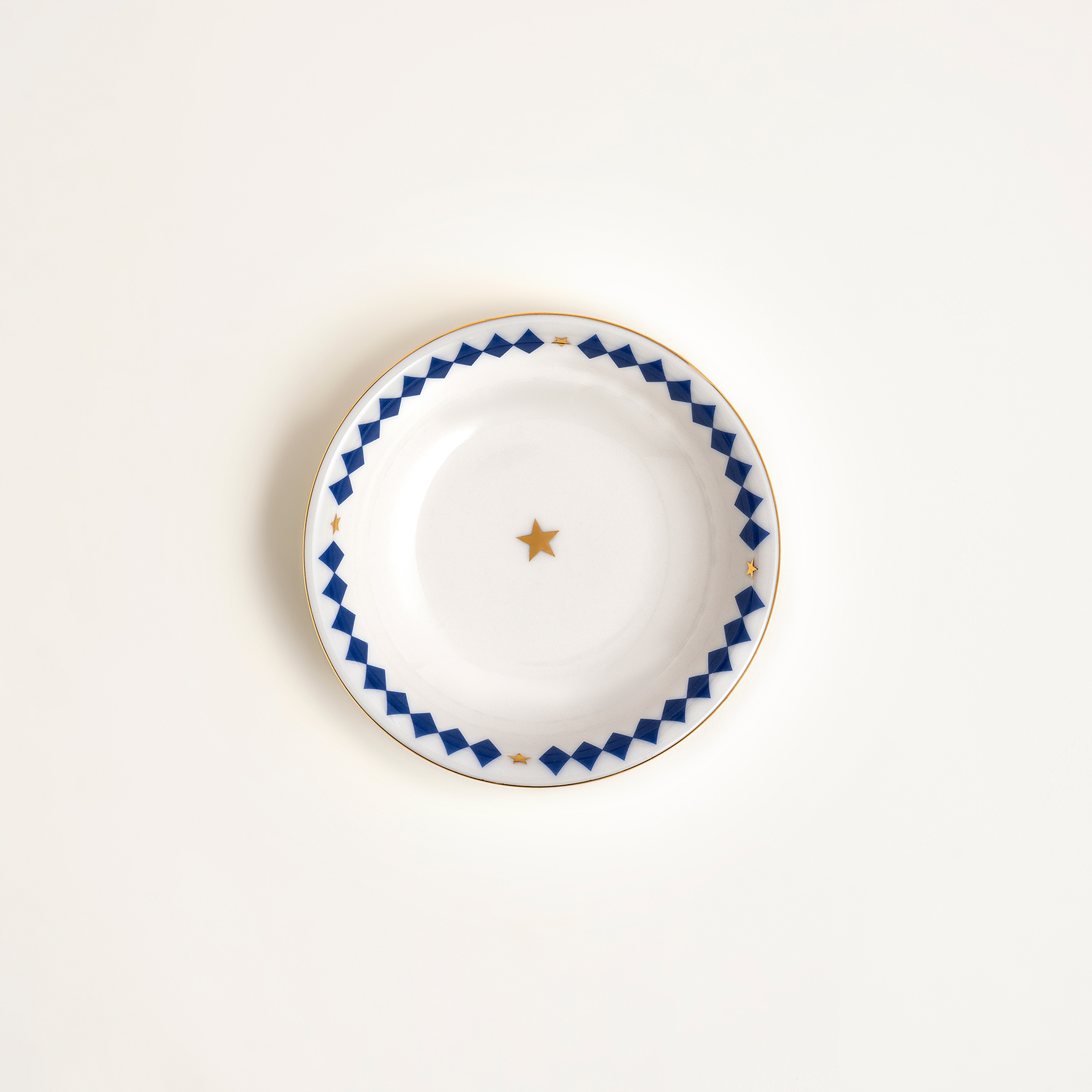 Emet Porselen Kase 11x11x2.9 Cm Mavi