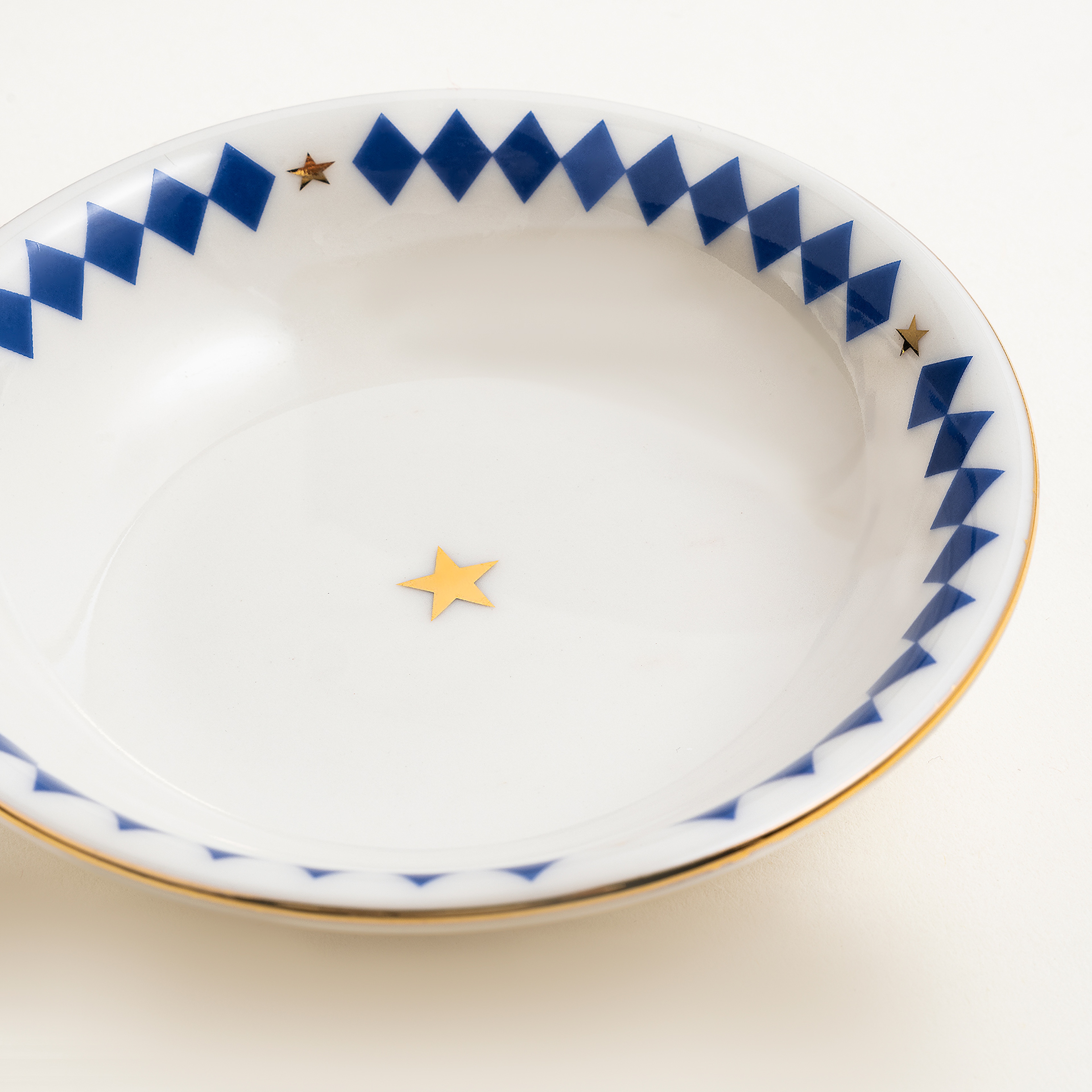 Emet Porselen Kase 11x11x2.9 Cm Mavi