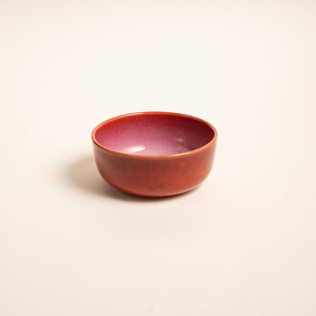 Fonte Stoneware Kase 15x14x7 Cm Fuşya