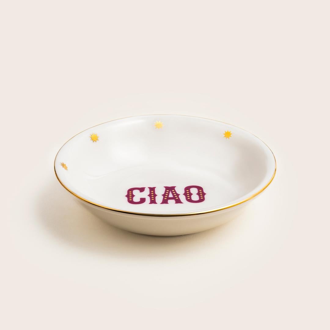 Emet Porselen Kase 11x11x2.9 Cm Fuşya