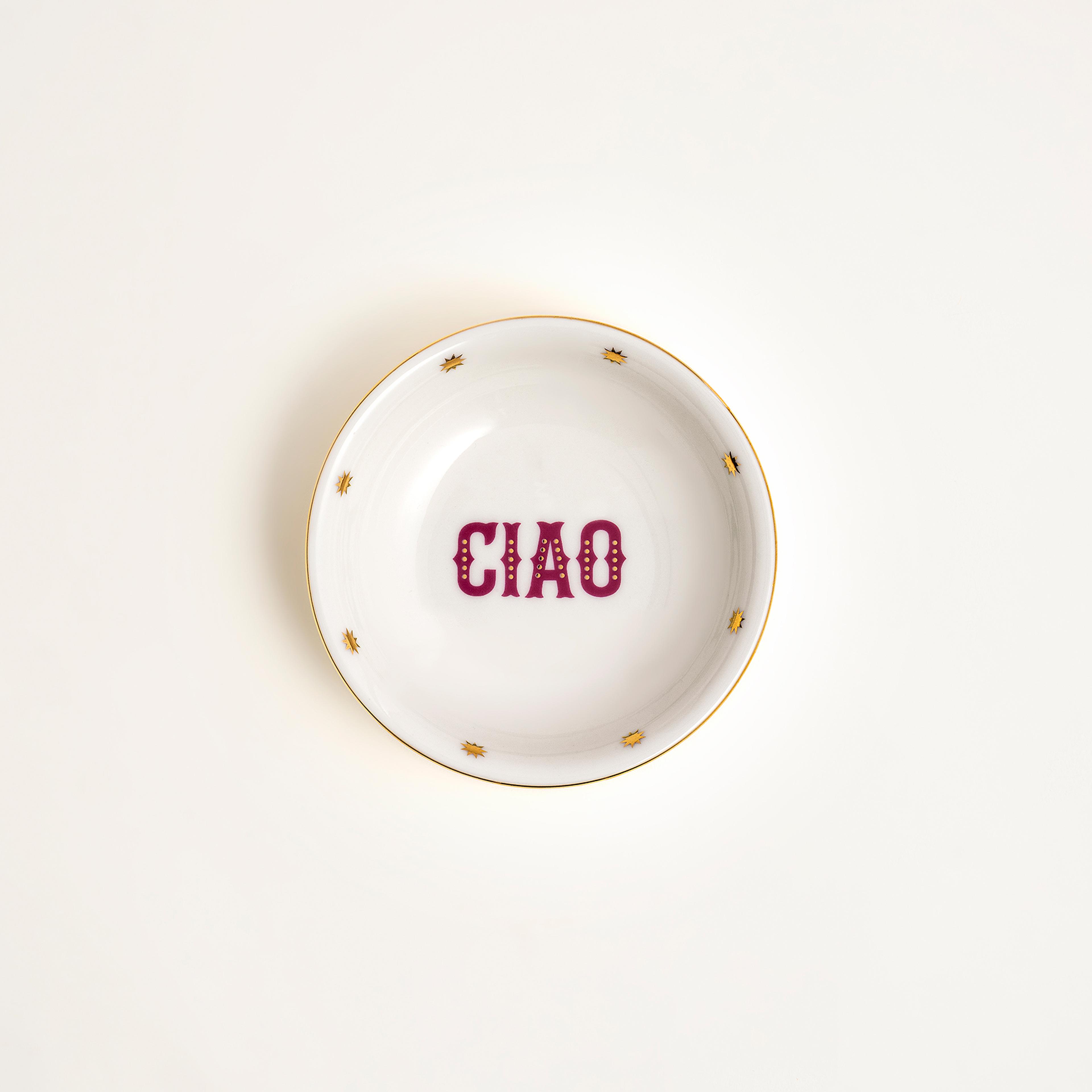 Emet Porselen Kase 11x11x2.9 Cm Fuşya