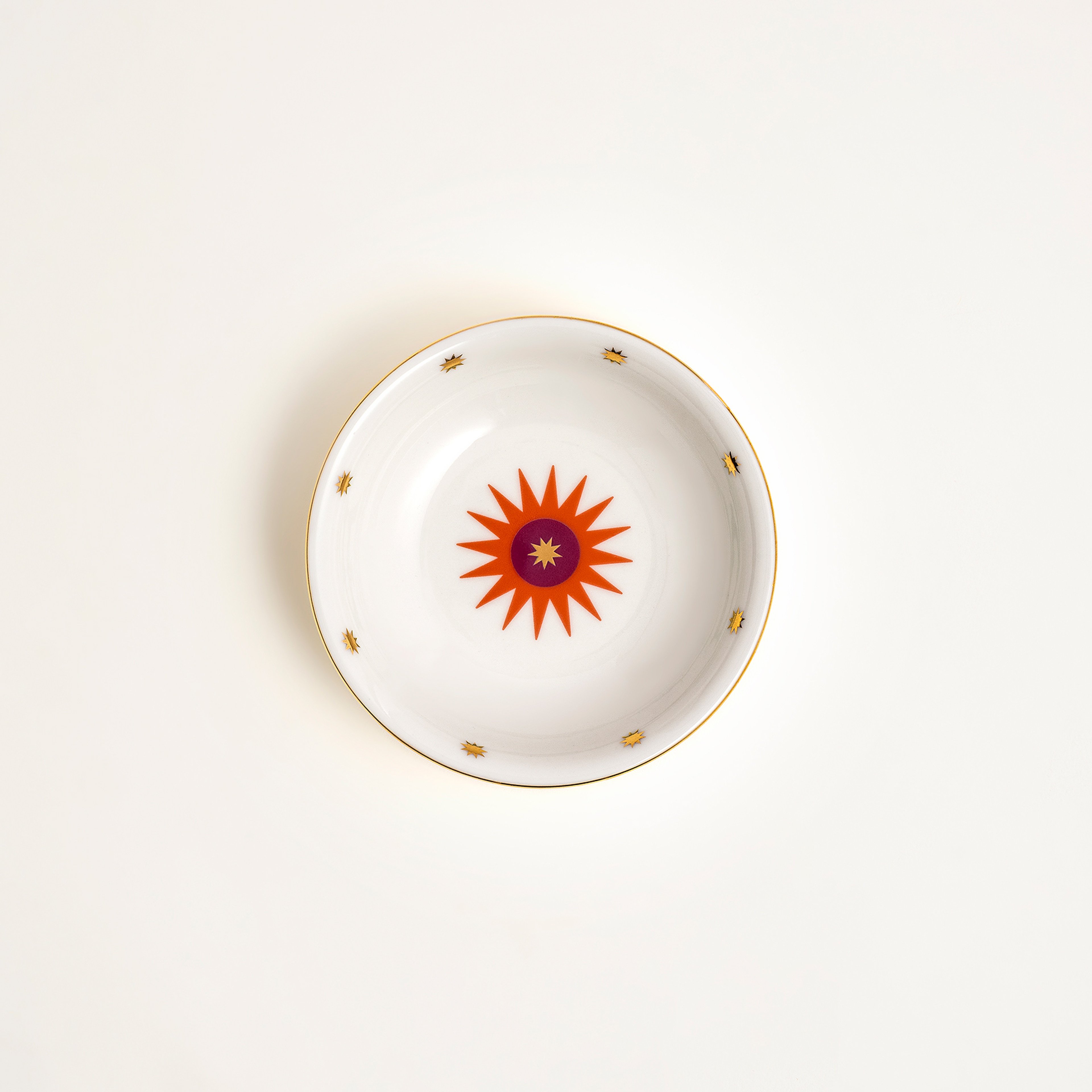 Emet Porselen Kase 11x11x2.9 Cm Turuncu