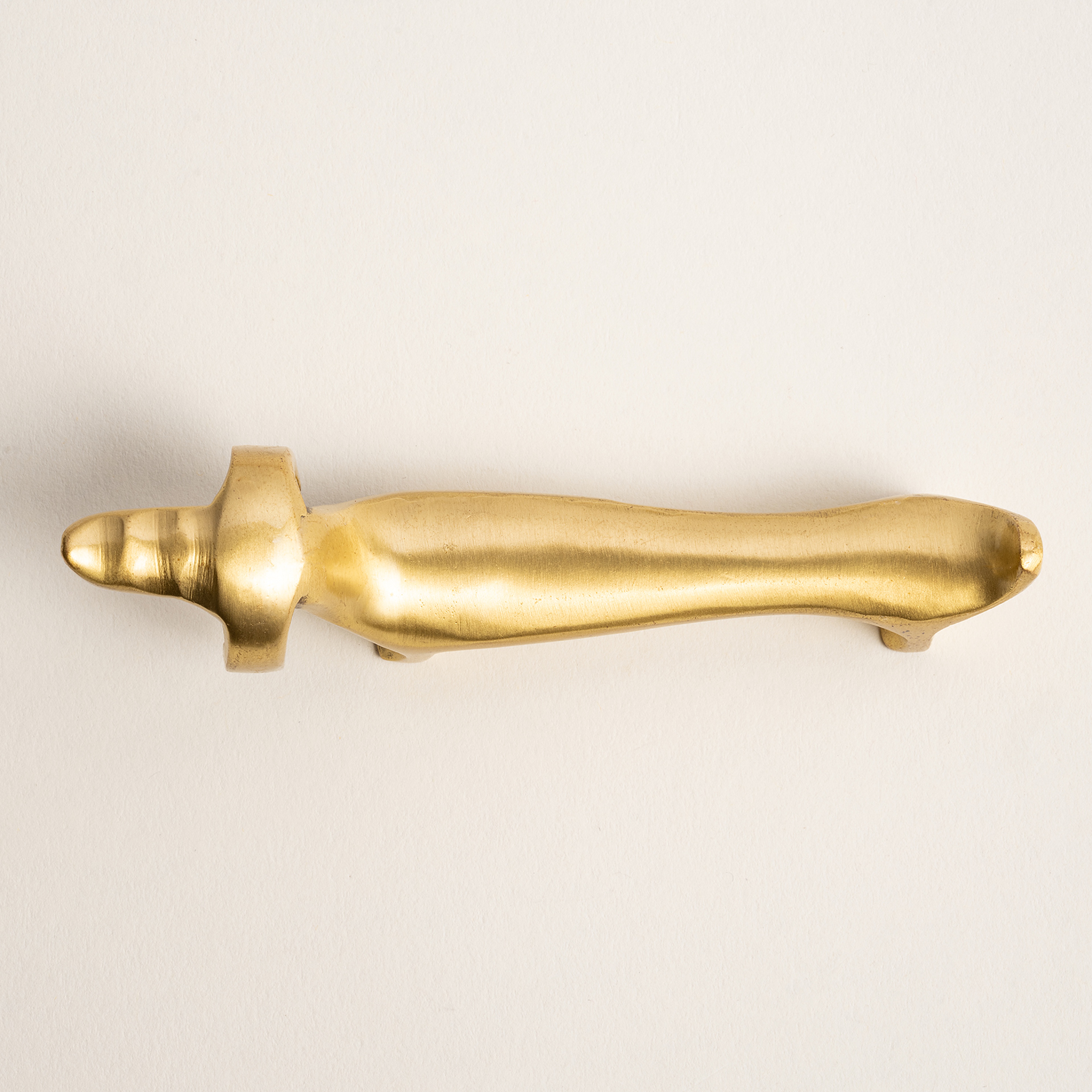 Lotus Pirinç Dekoratif Obje 11x4 Cm Mat Altın