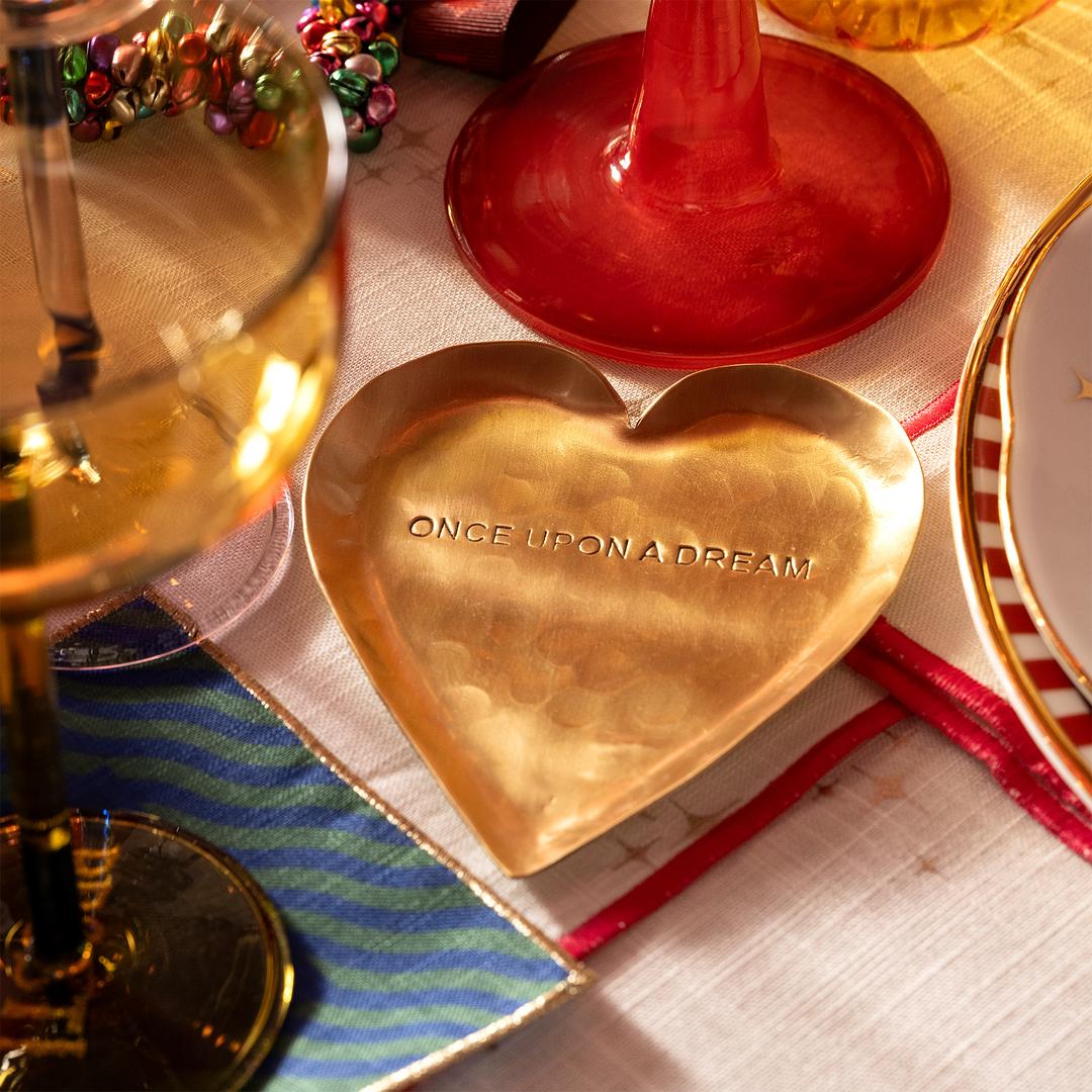 Lotus Pirinç Dekoratif Obje 12x10 Cm Mat Altın