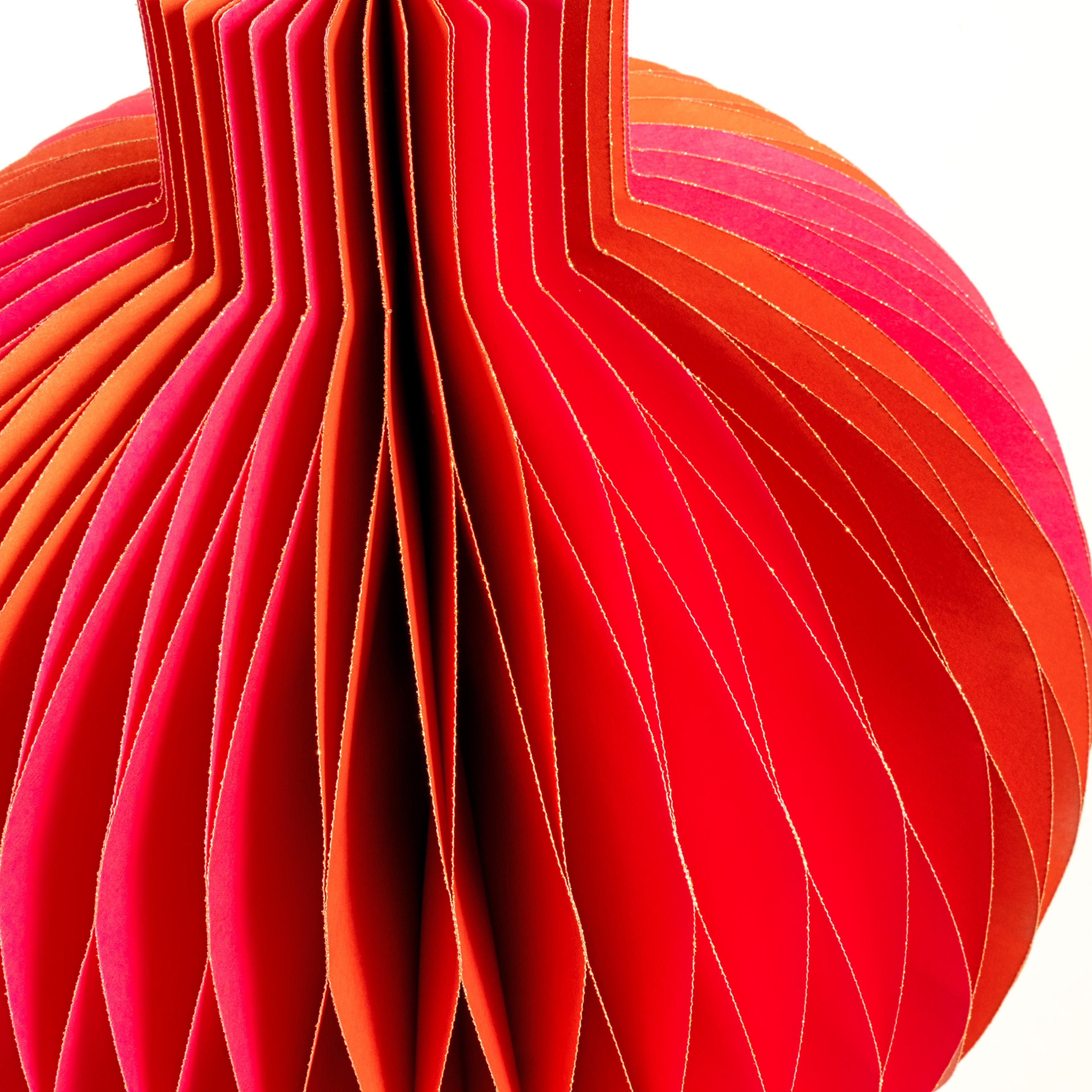 Naıla Dekoratif Obje 25 Cm Fuşya - Turuncu