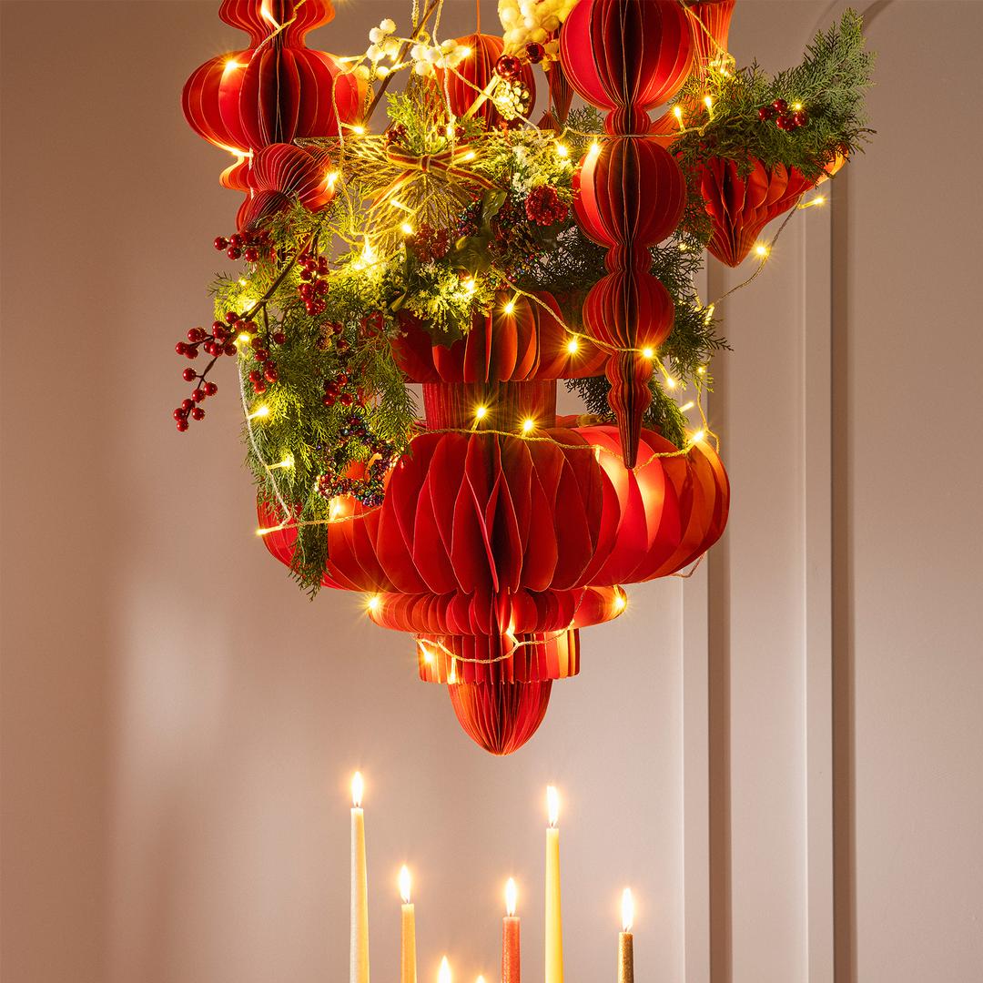 Naıla Dekoratif Obje 80 Cm Fuşya - Turuncu