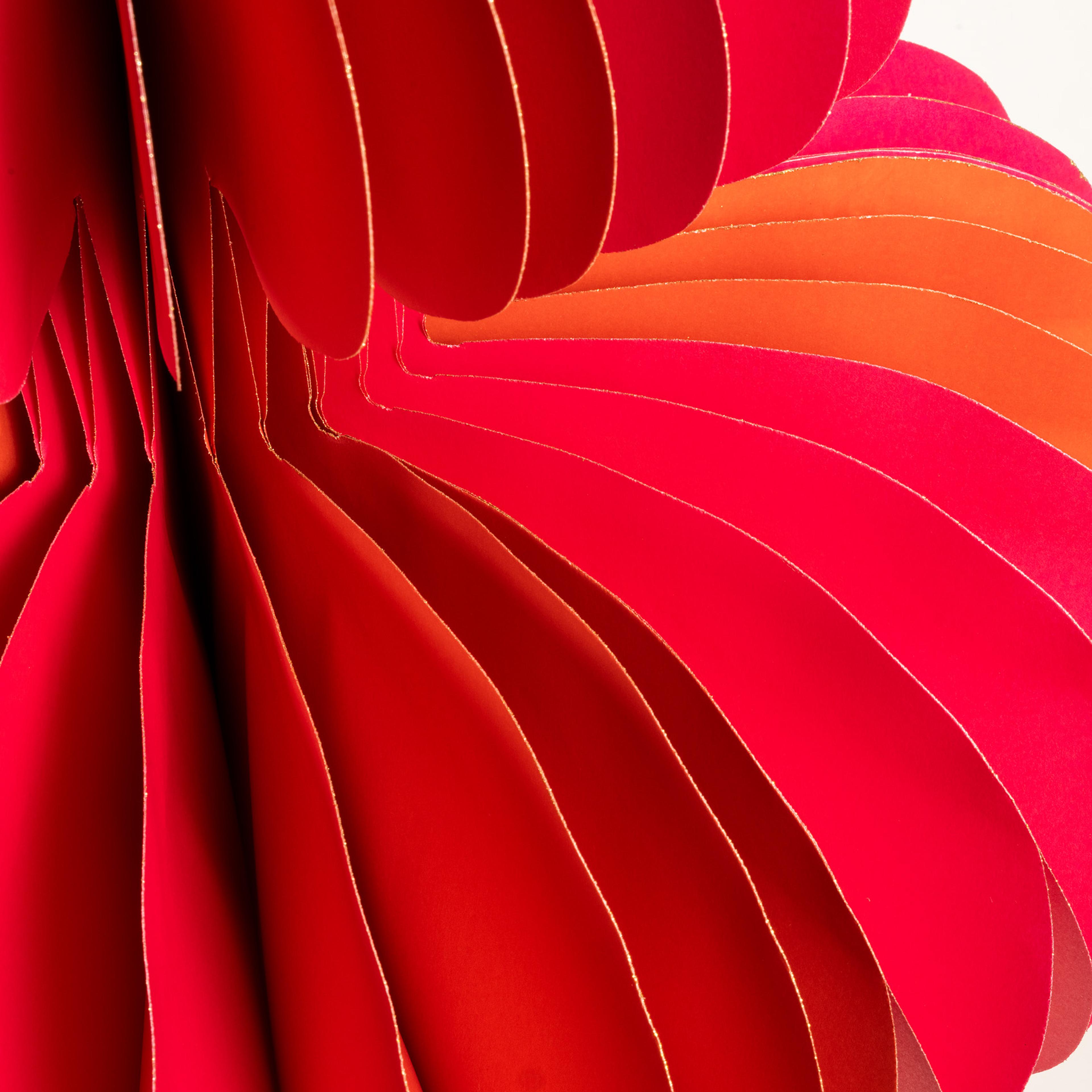 Naıla Dekoratif Obje 80 Cm Fuşya - Turuncu