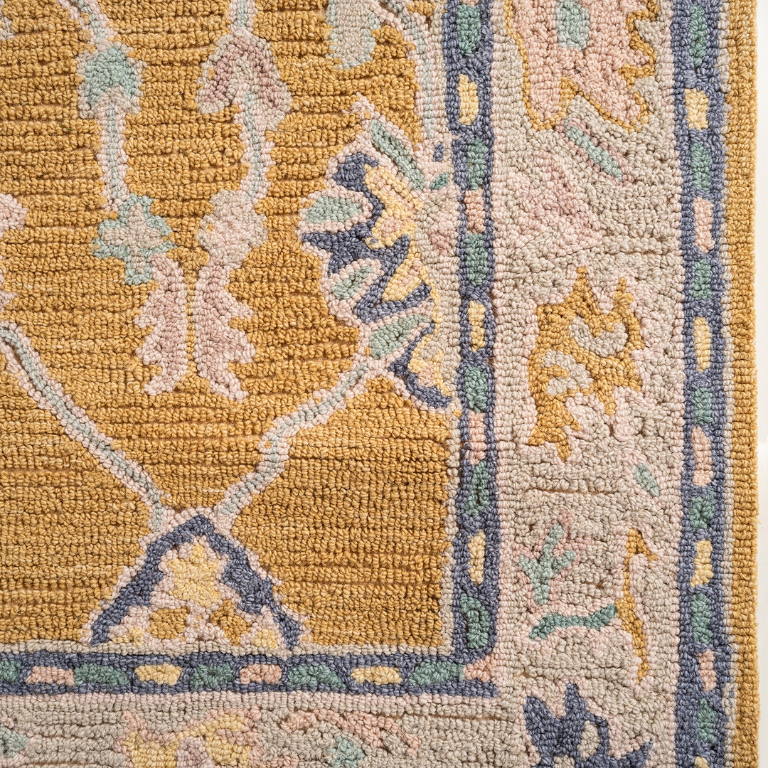 Palrı Yün Halı 120x180 Cm Sarı