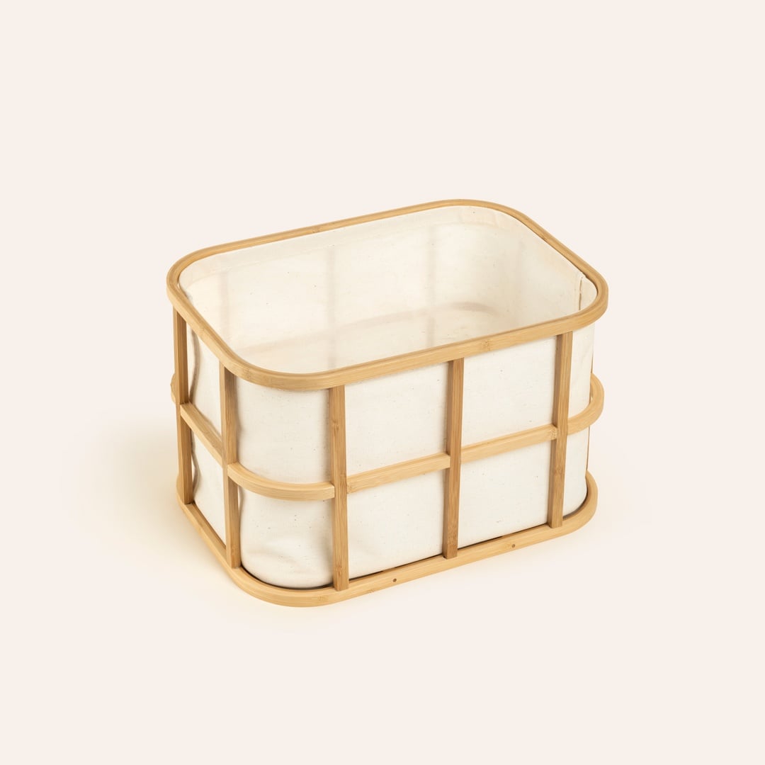 Dalı Bambu Sepet 32x23x20 Cm Natural