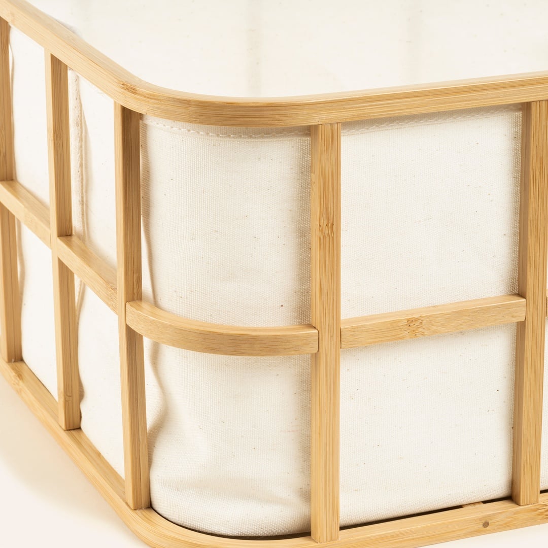 Dalı Bambu Sepet 42x32x20 Cm Natural