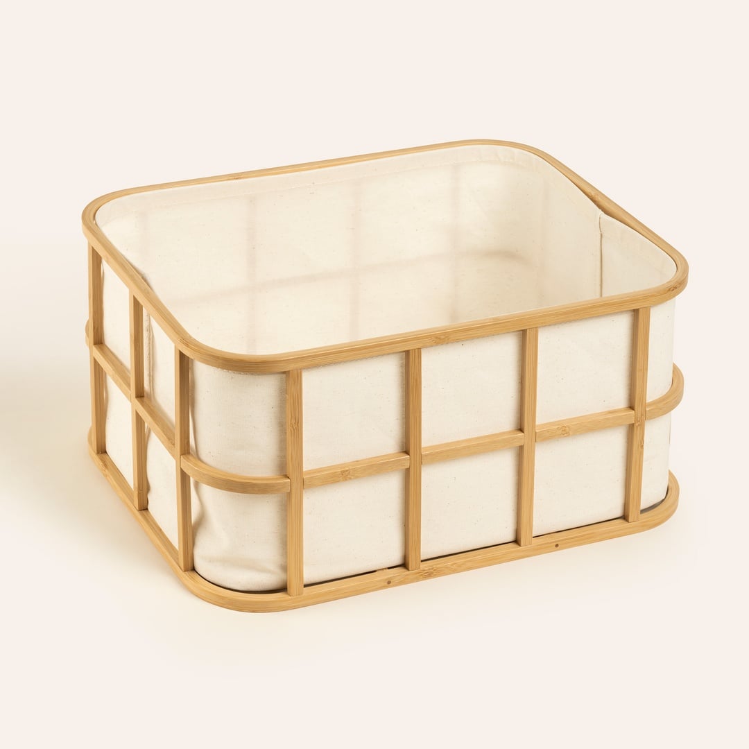 Dalı Bambu Sepet 42x32x20 Cm Natural