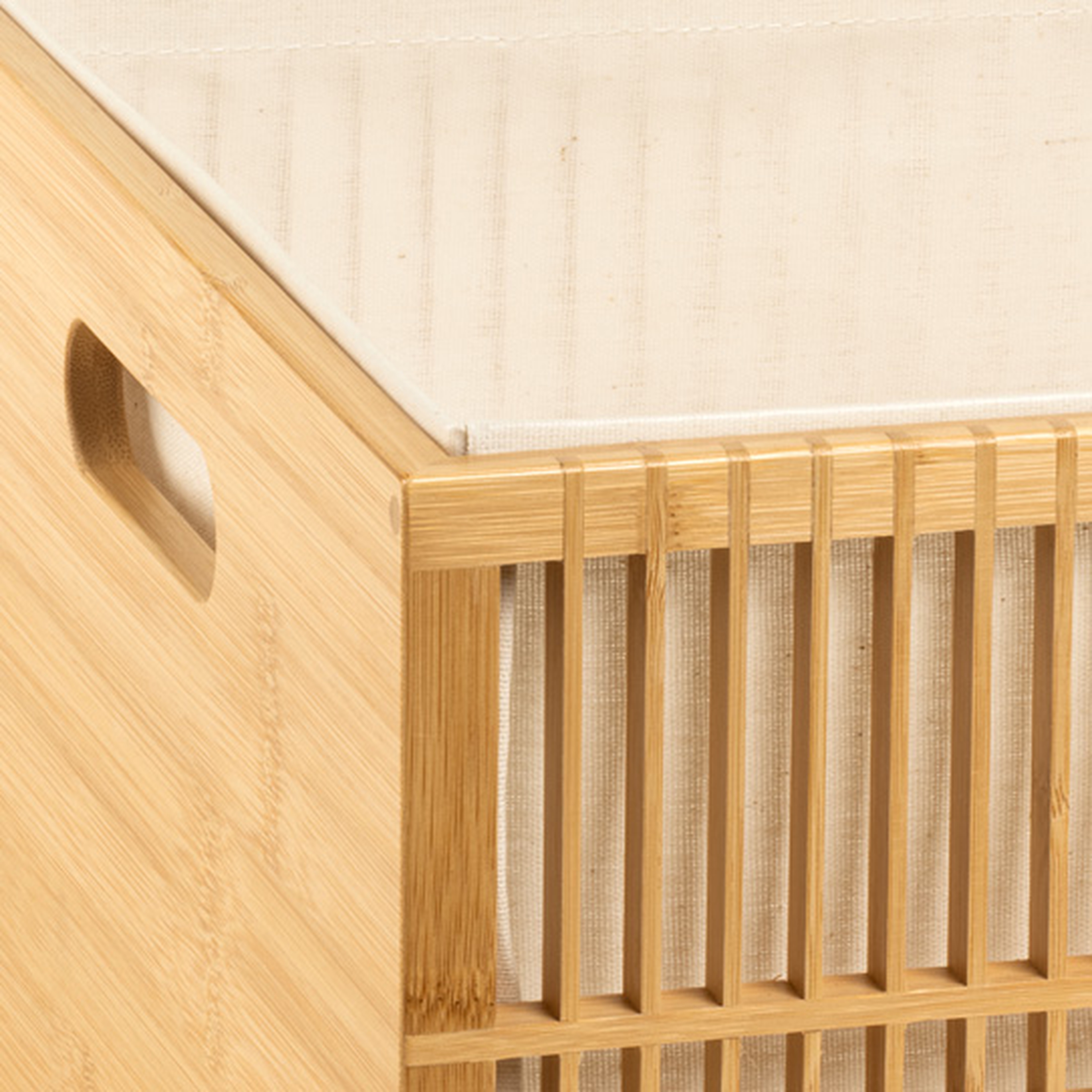 Dalı Bambu Sepet 27x22x17 Cm Natural