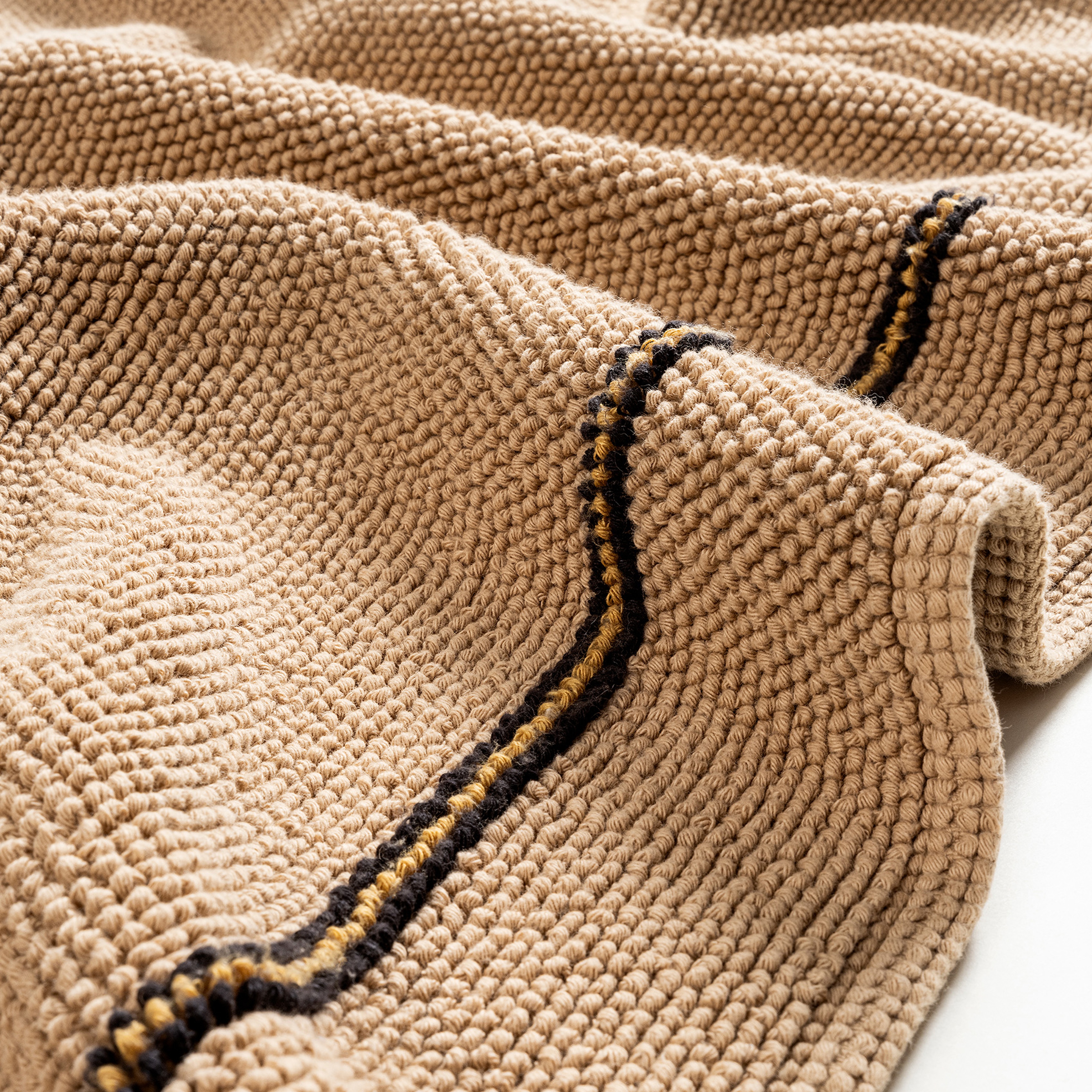 Costa Bukle Pamuk Pamuk Banyo Paspası 60x90 Cm Bej