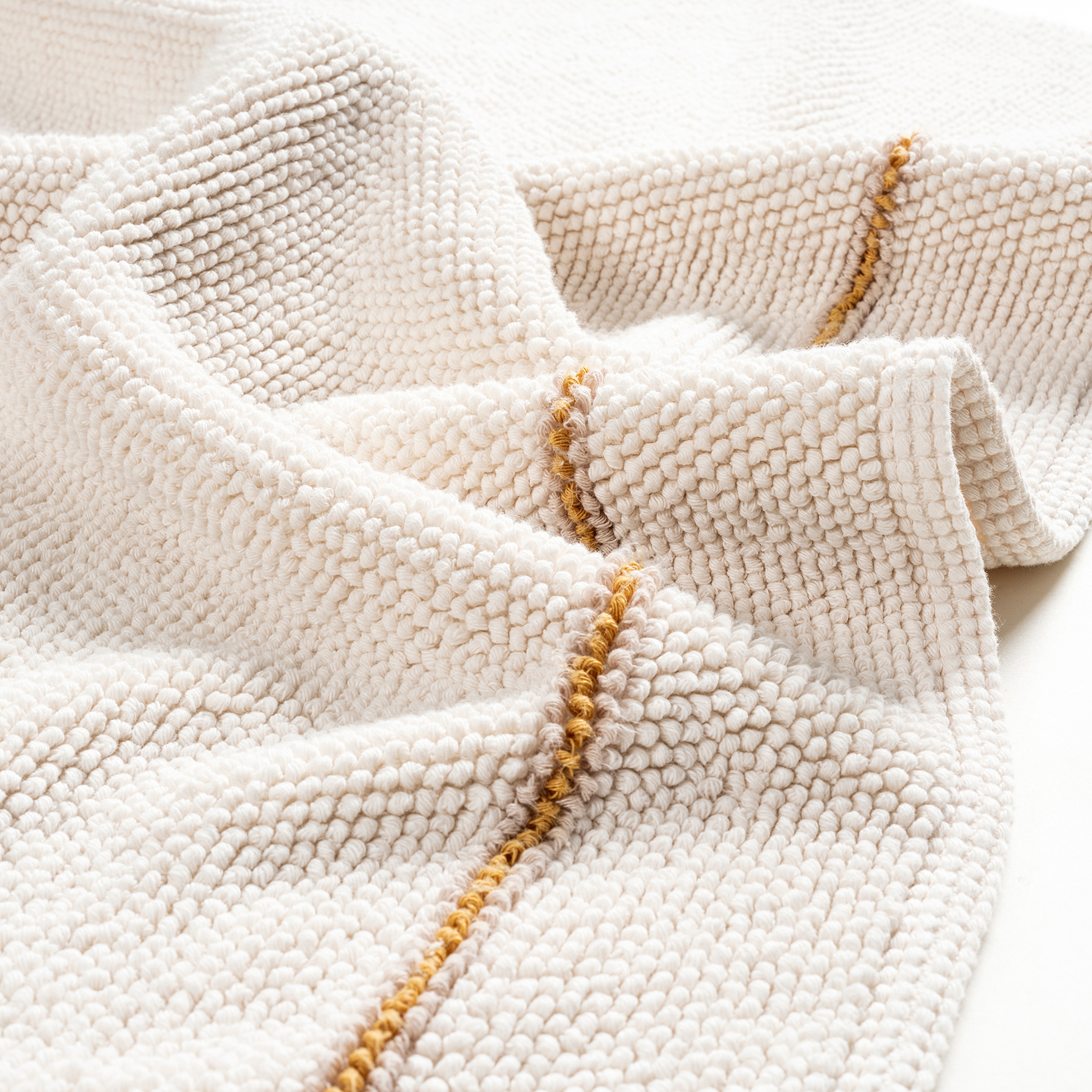 Costa Bukle Pamuk Pamuk Banyo Paspası 60x90 Cm Ekru