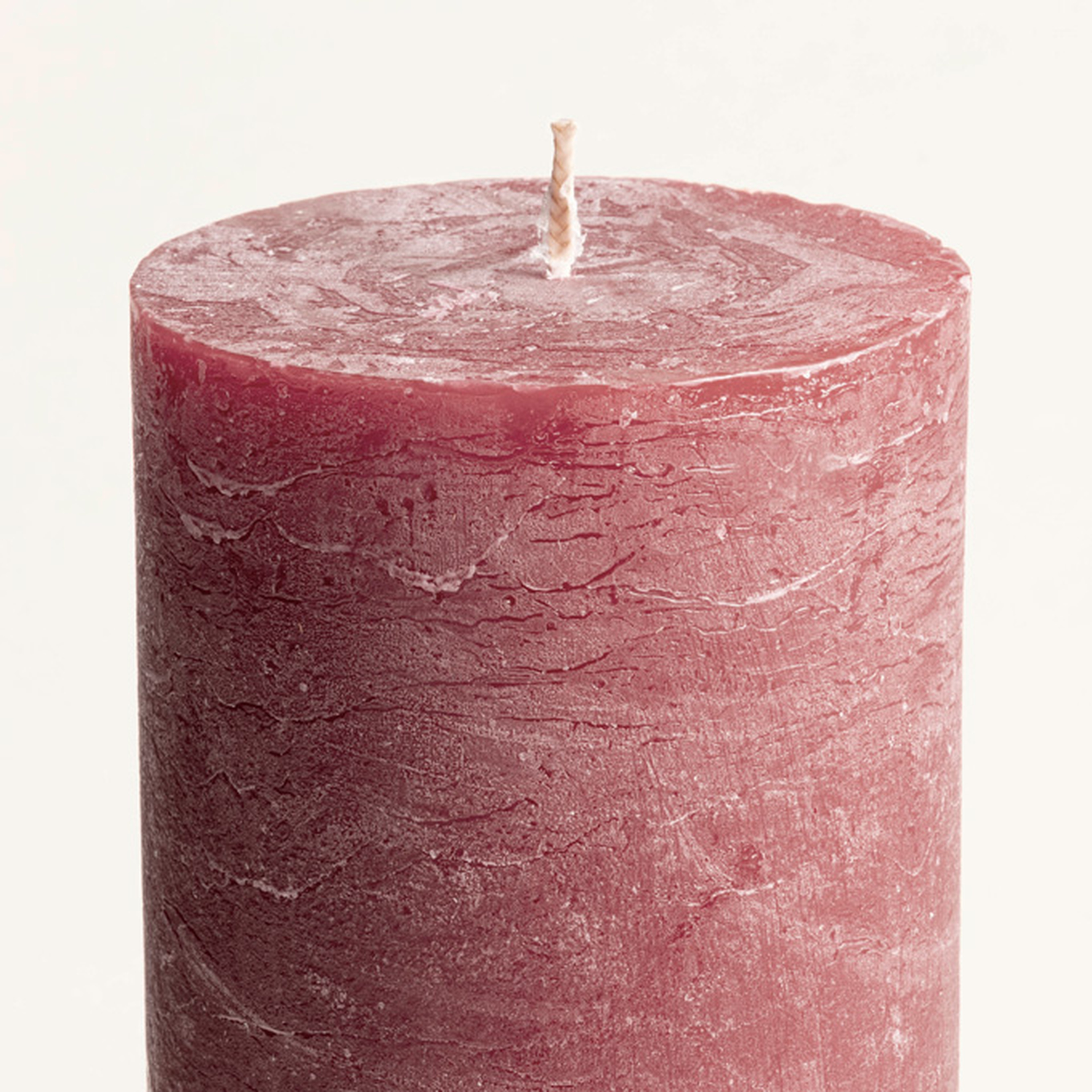 Deurne Parafın Mum 9x9x9 Cm Kıremıt