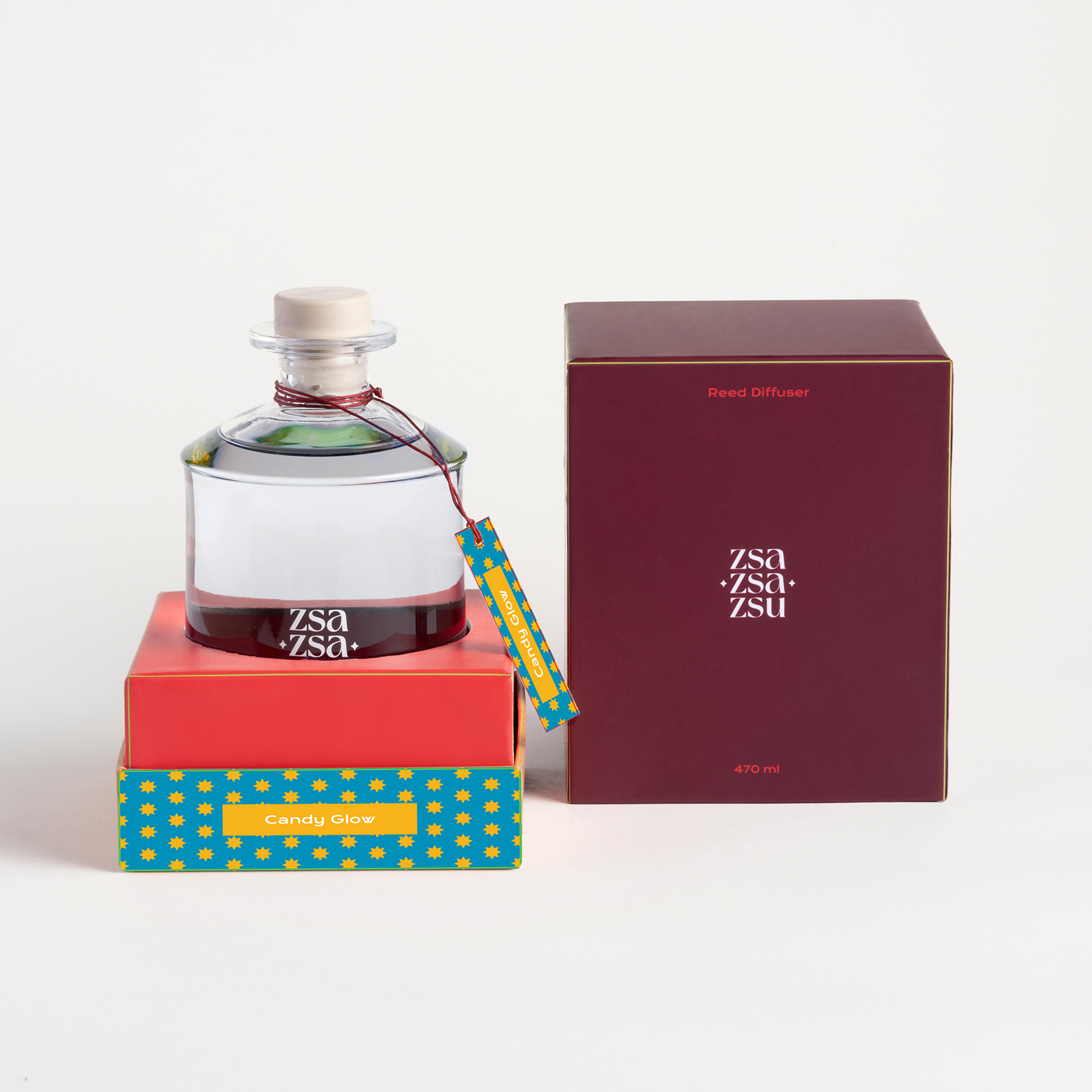 Candy Glow Çubuklu Oda Kokusu 470 Ml Sarı