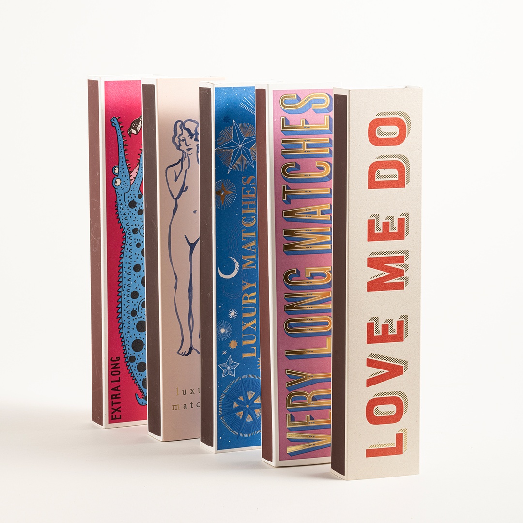 Love Me Do Ahşap Kibrit Hediyelik Eşya 29x6x3 Cm Renkli