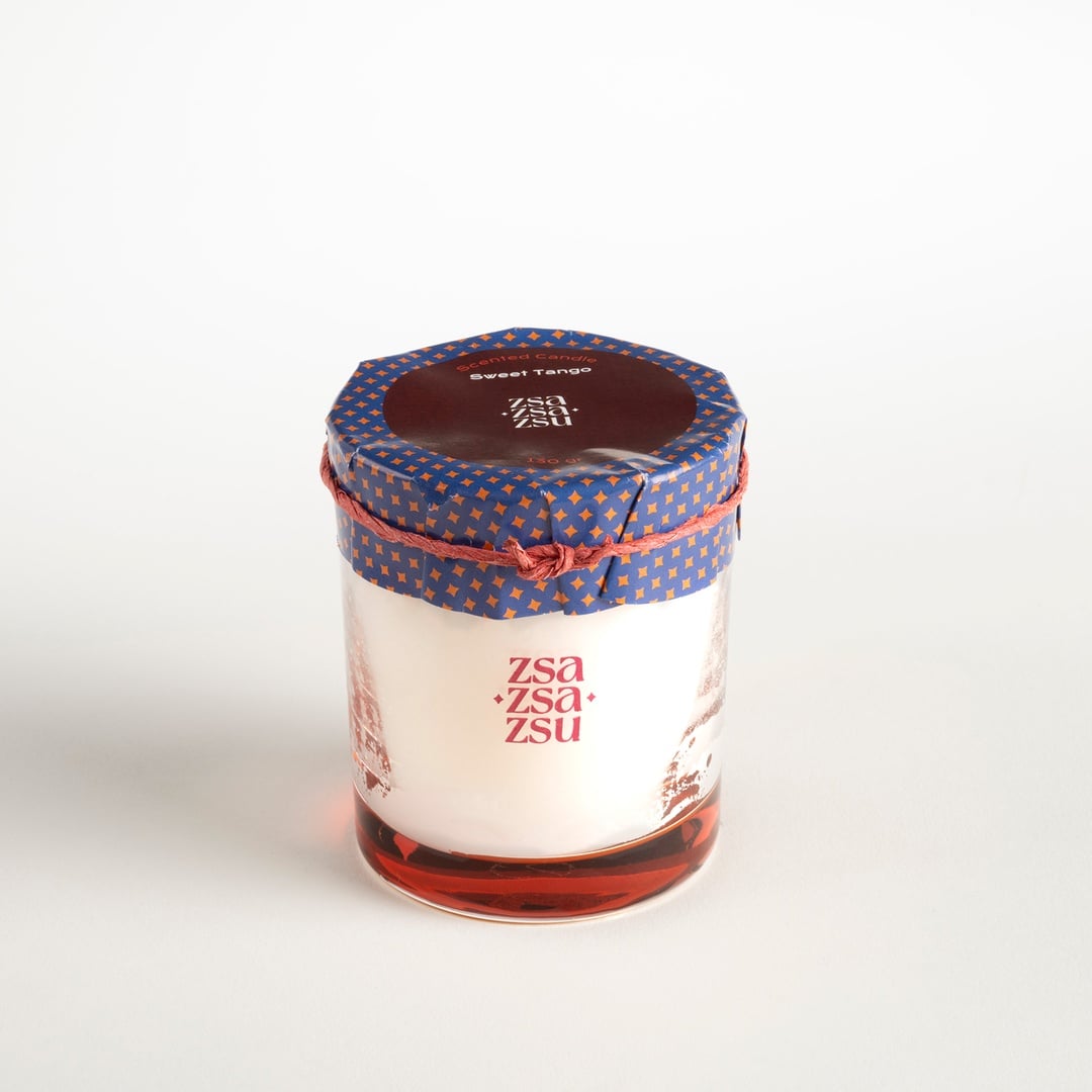 1 Parafın Kokulu Mum 130 Gr Sweet Tango