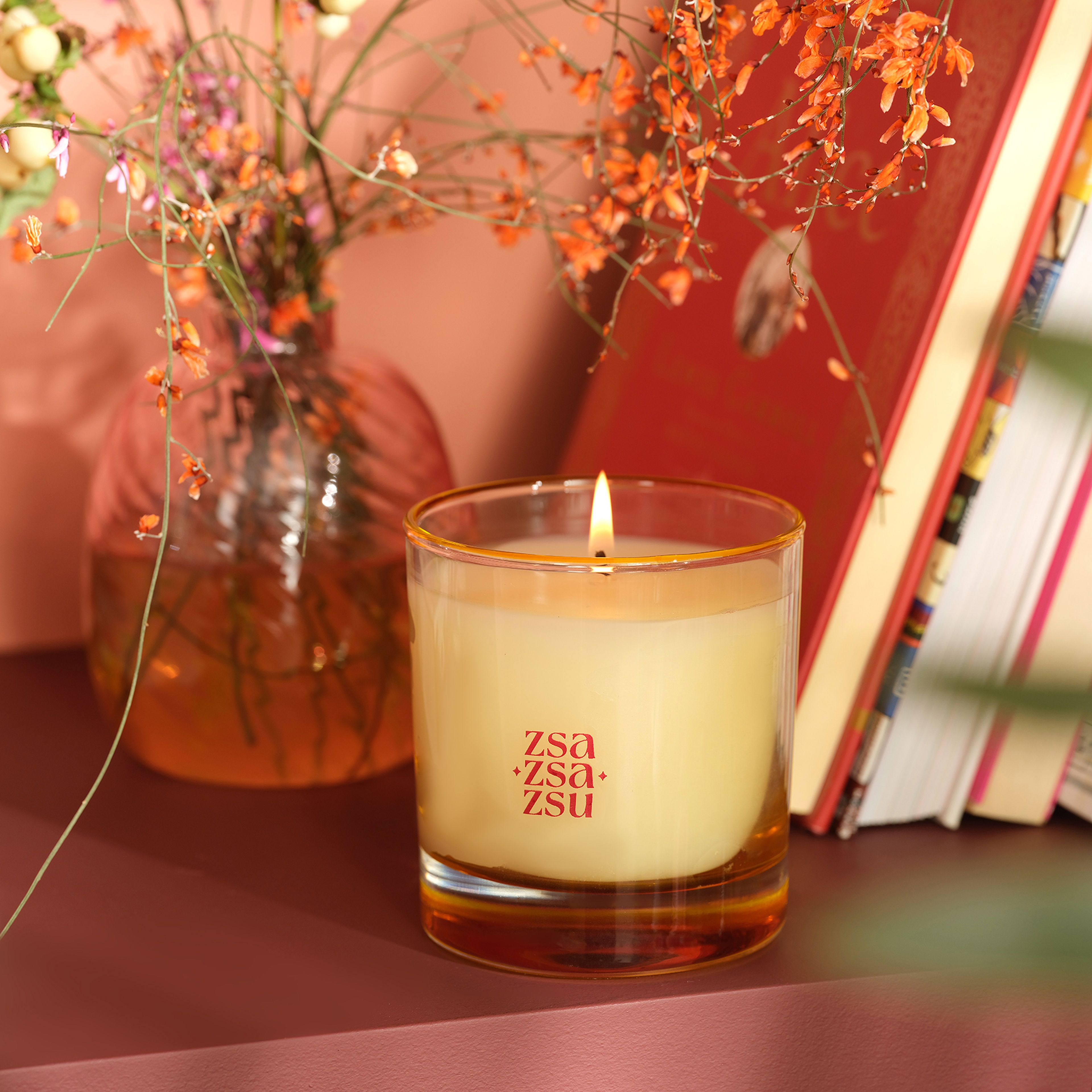 Parafın Kokulu Mum 130 Gr Candy Glow