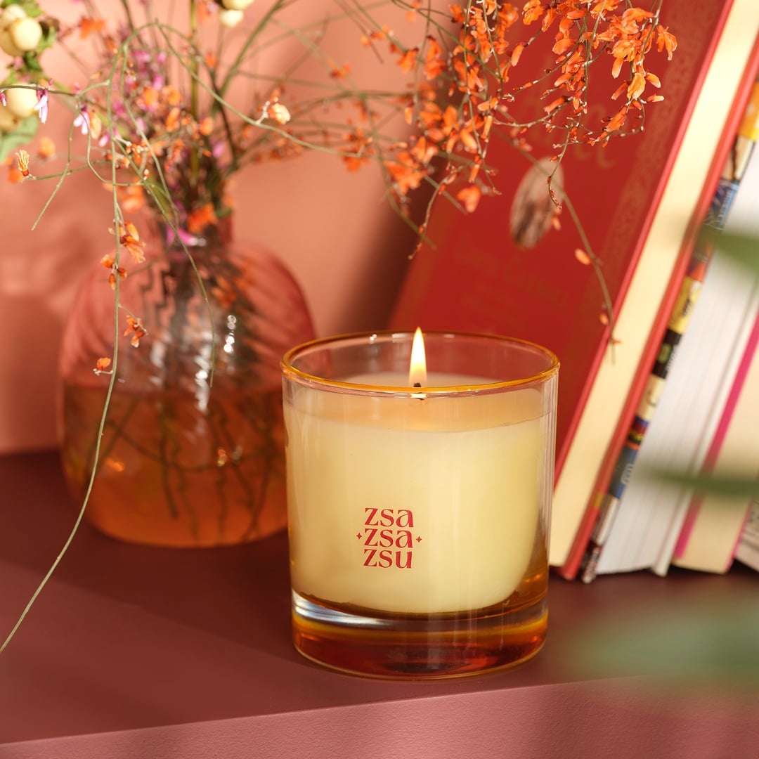 1 Parafın Kokulu Mum 200 Gr Candy Glow