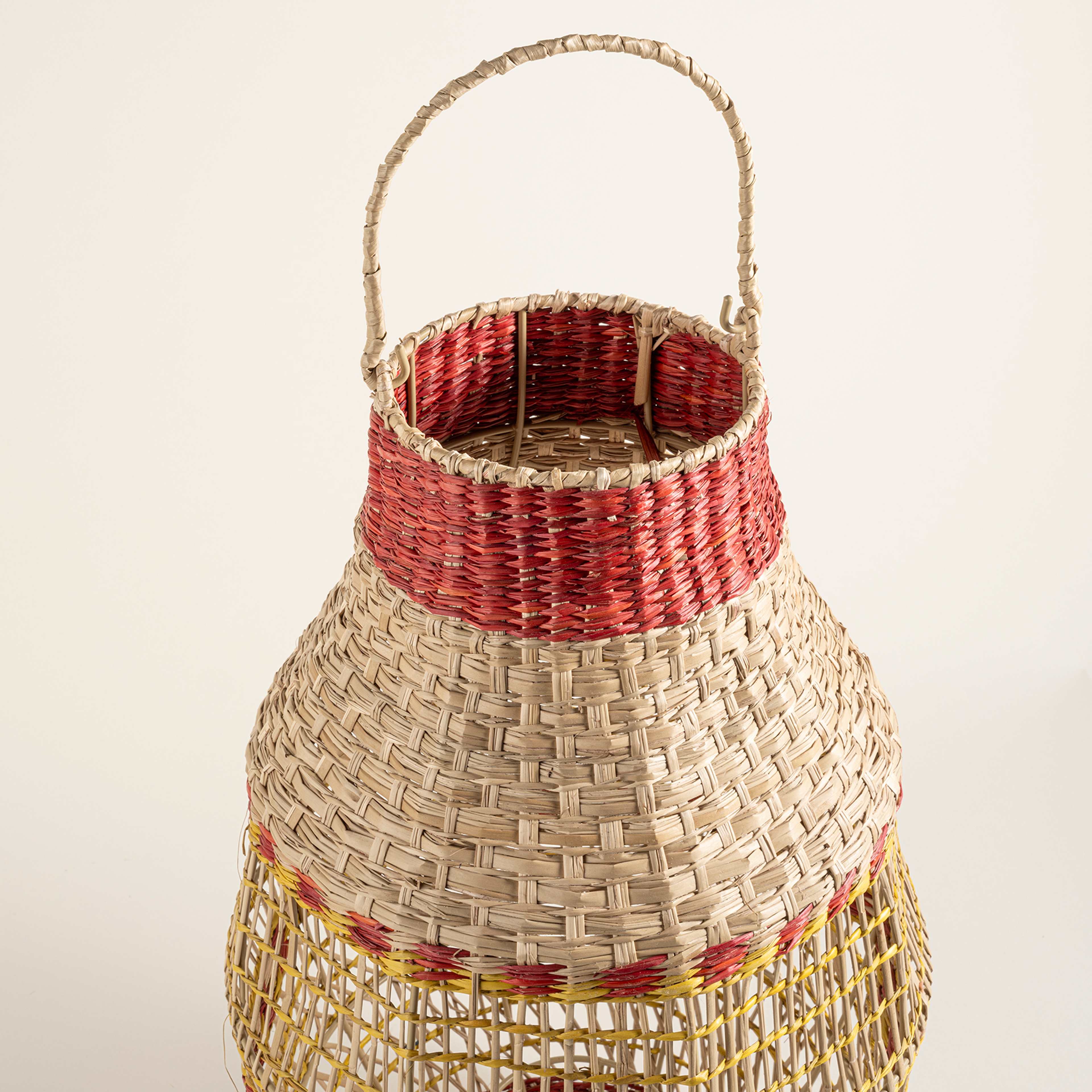 Tam Dao Deniz Çayırı - Cam - Metal Fener 30x30x47 Cm Renkli