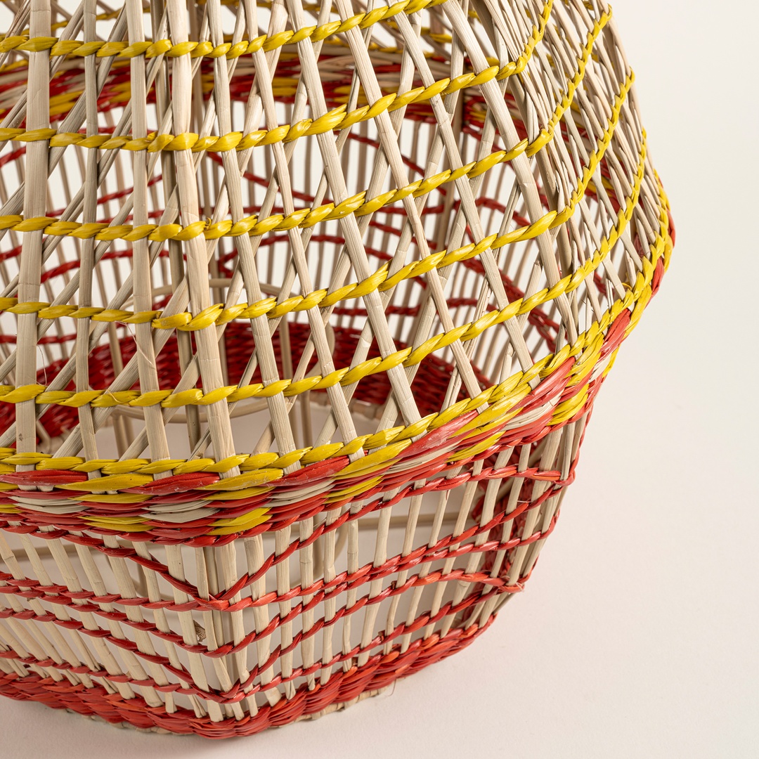 Tam Dao Deniz Çayırı - Cam - Metal Fener 40x40x40 Cm Renkli