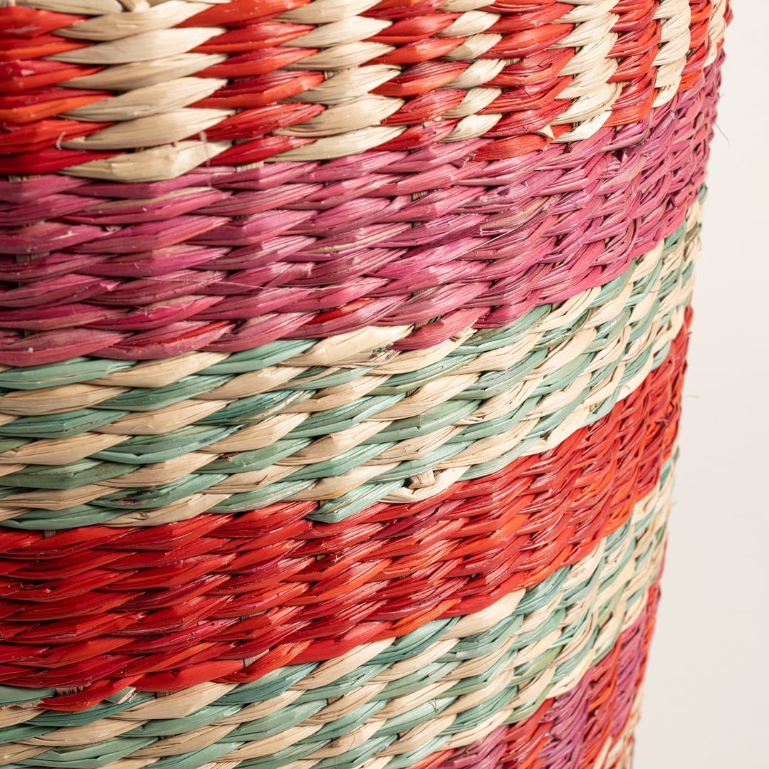 Tam Dao Deniz Çayırı Sepet 34x36 Cm Renkli