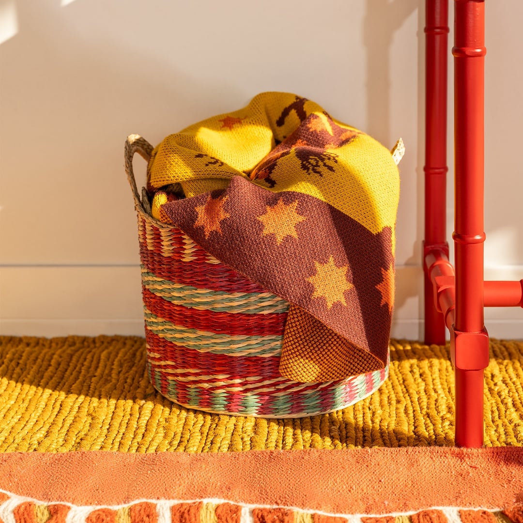 Tam Dao Deniz Çayırı Sepet 27x24 Cm Renkli