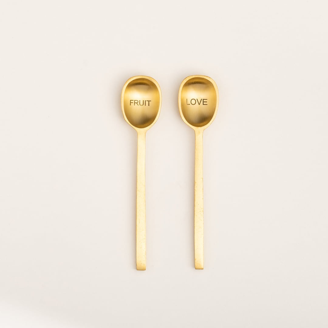 Lotus Pirinç Dekoratif Obje 14 Cm Mat Altın