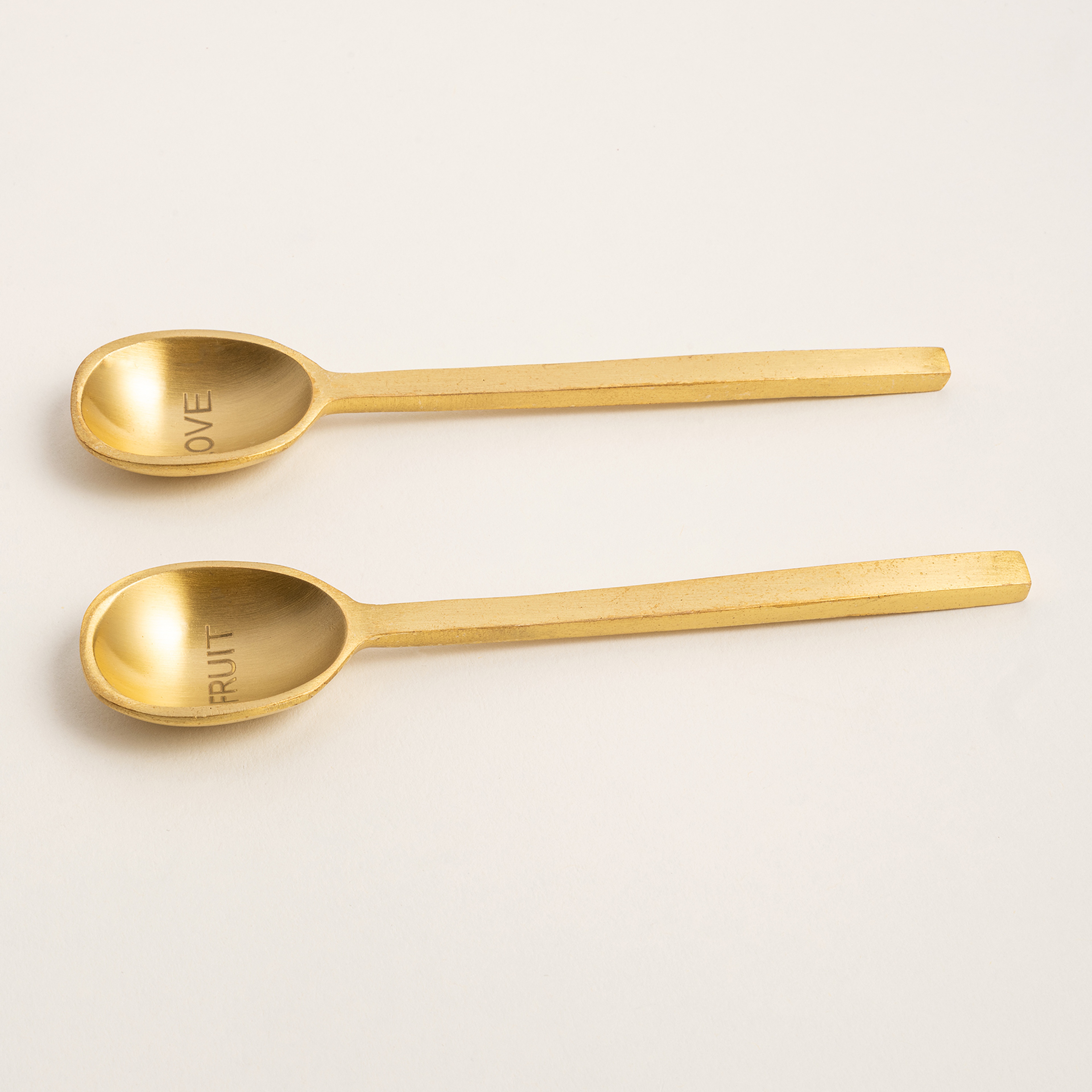 Lotus Pirinç Dekoratif Obje 14 Cm Mat Altın