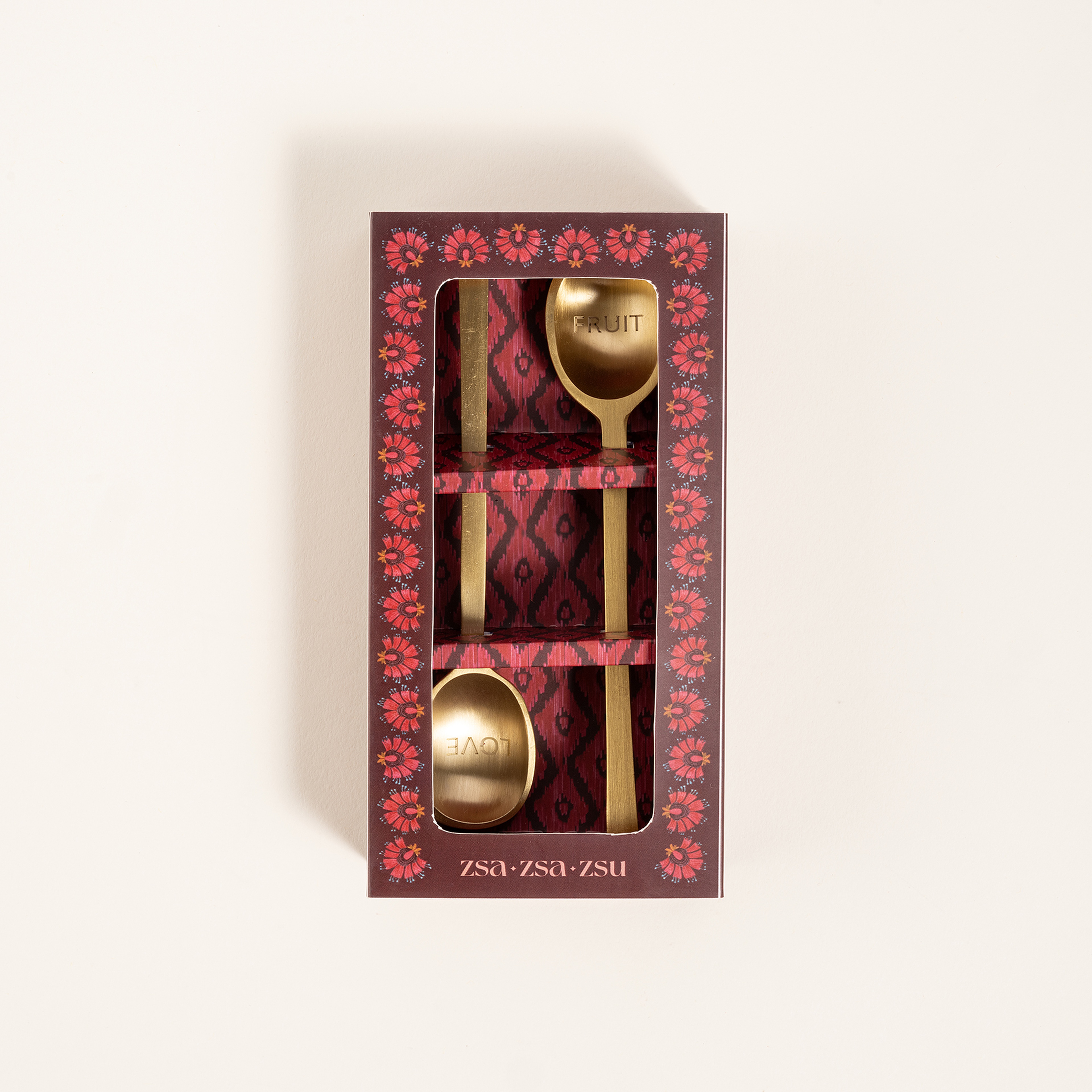 Lotus Pirinç Dekoratif Obje 14 Cm Mat Altın