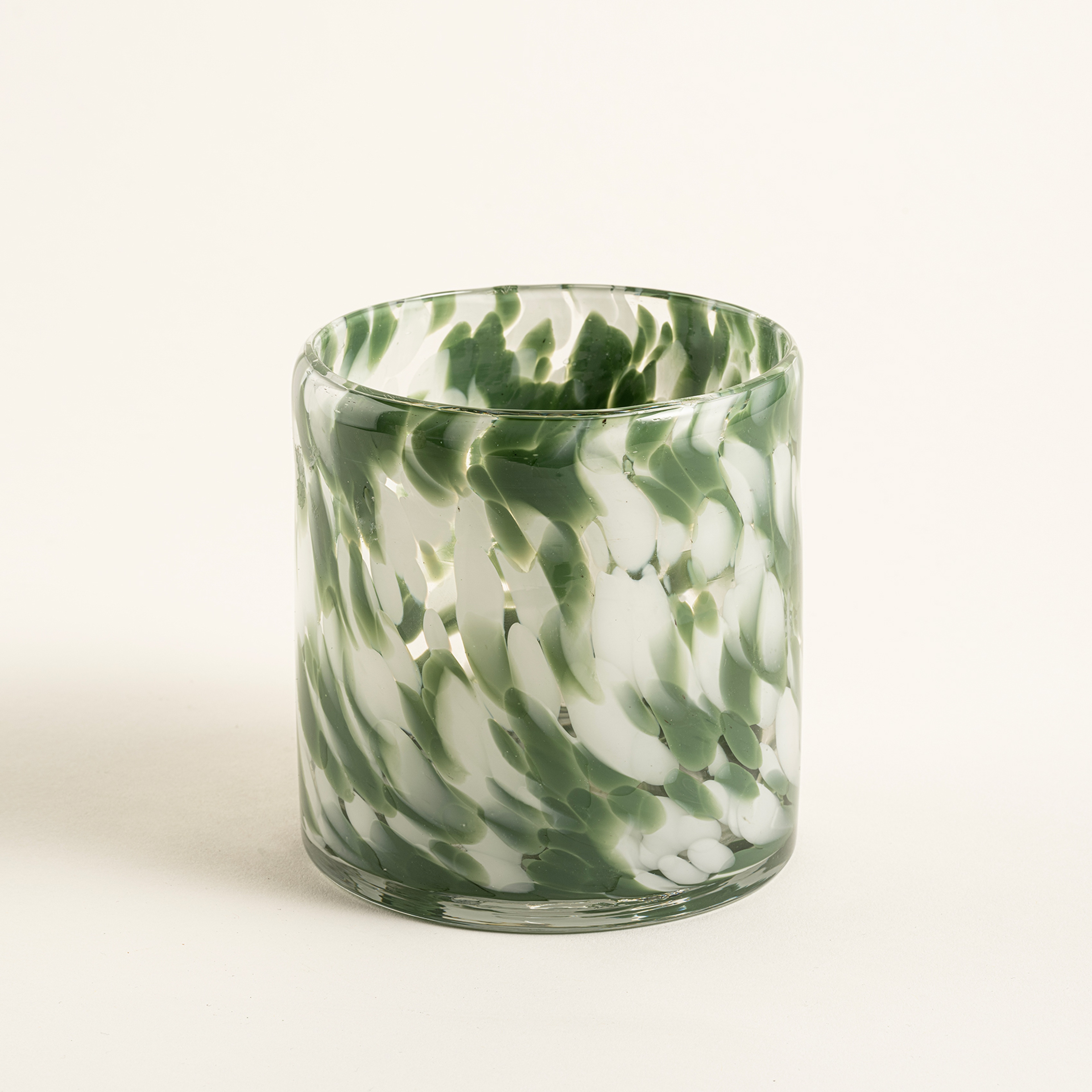 Macau Cam Vazo 11x11 Cm Yeşil