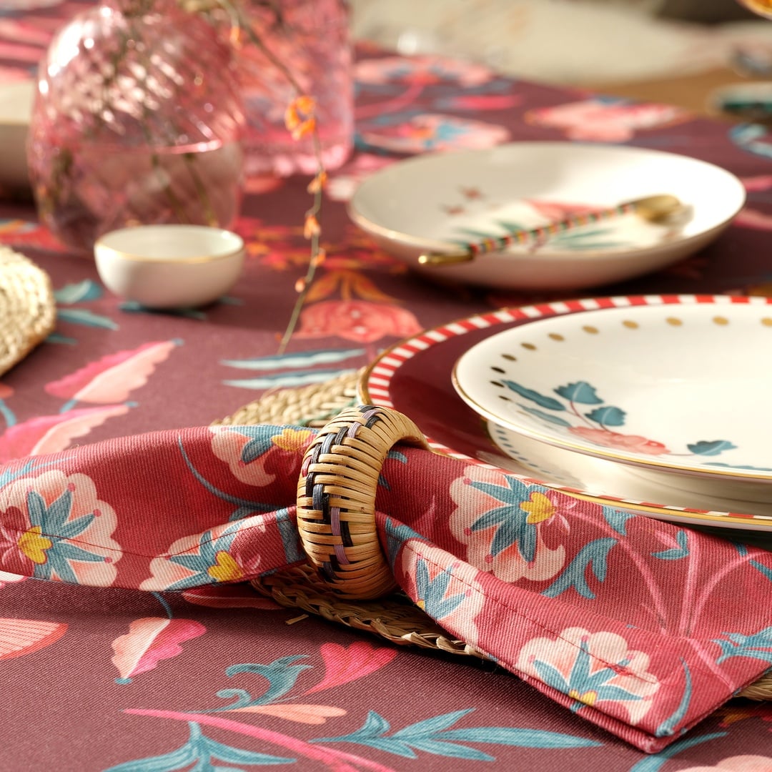 Lotus Bambu Peçete Halkası 6 Cm Renkli