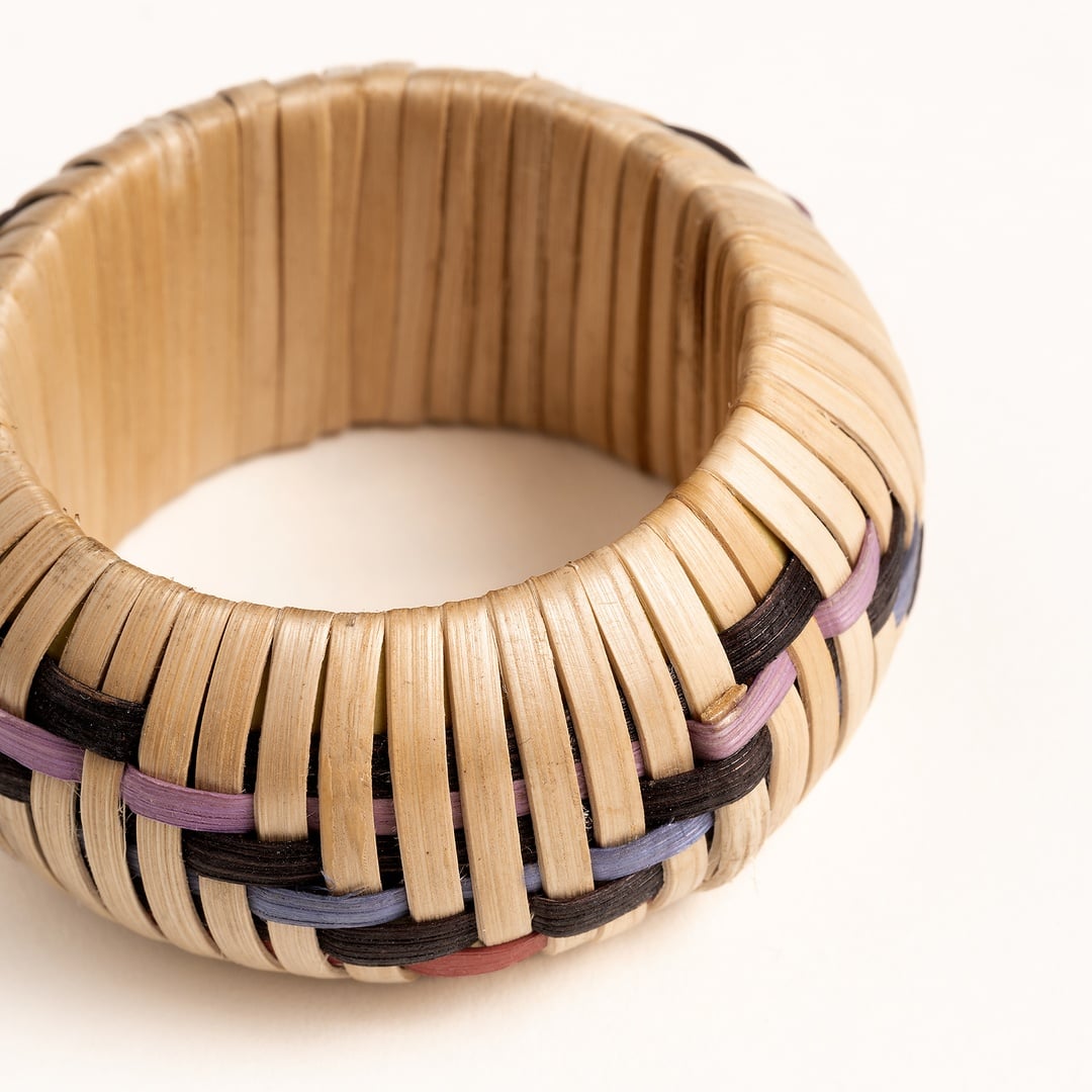 Lotus Bambu Peçete Halkası 6 Cm Renkli