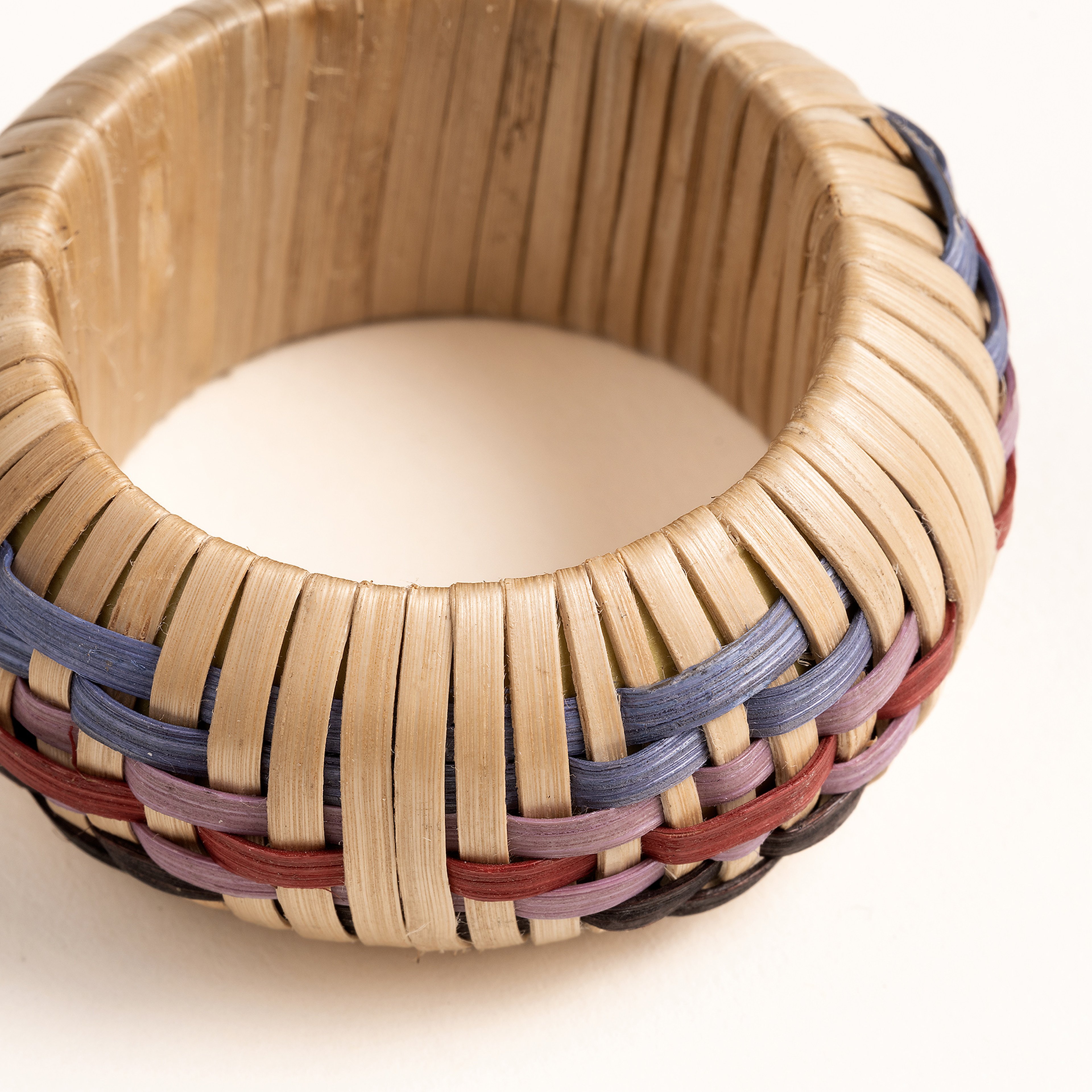 Lotus Bambu Peçete Halkası 5 Cm Renkli