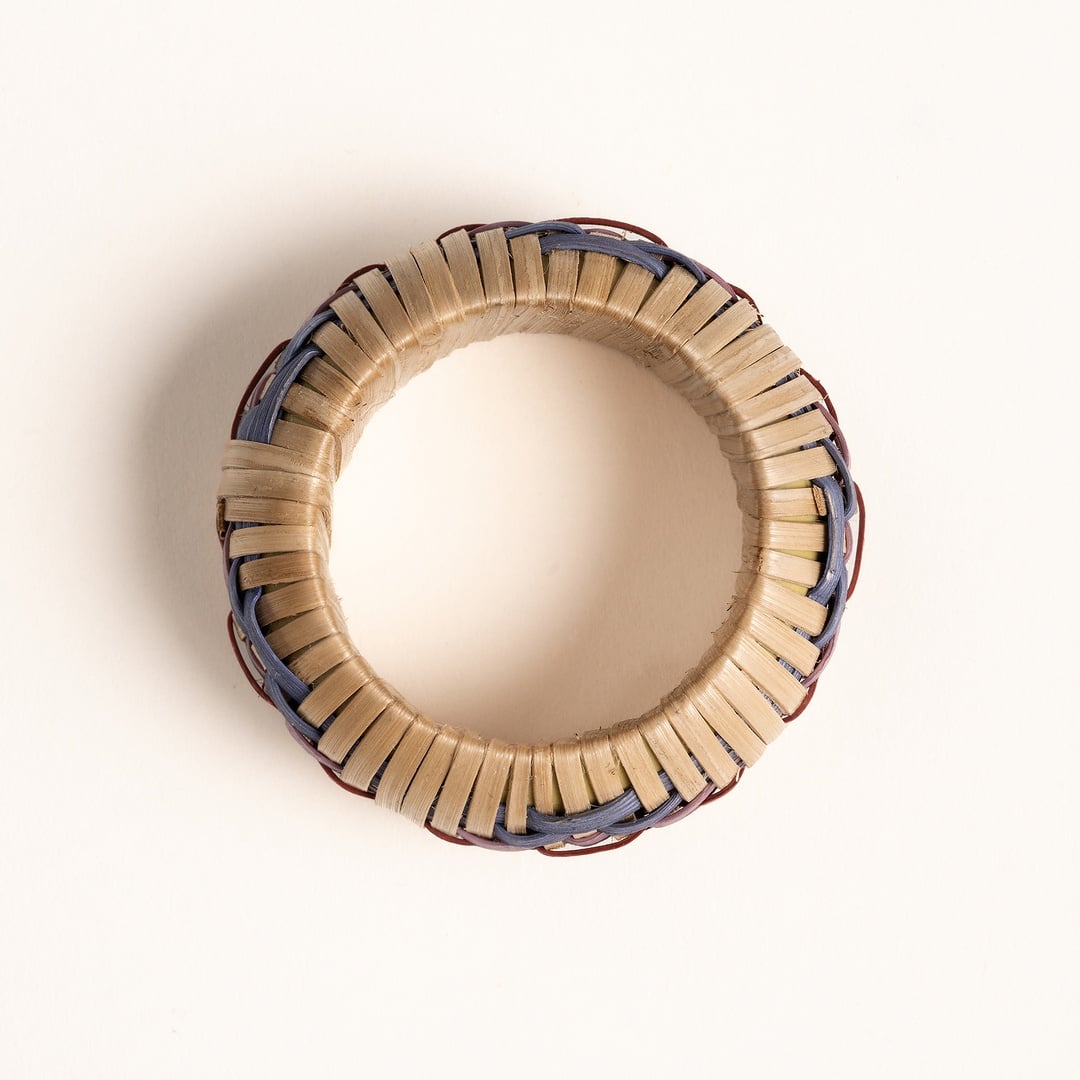 Lotus Bambu Peçete Halkası 5 Cm Renkli