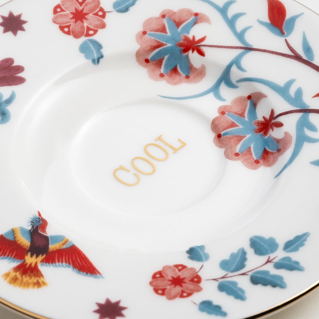 Gediz Porselen Kahve Seti 80 Ml Renkli