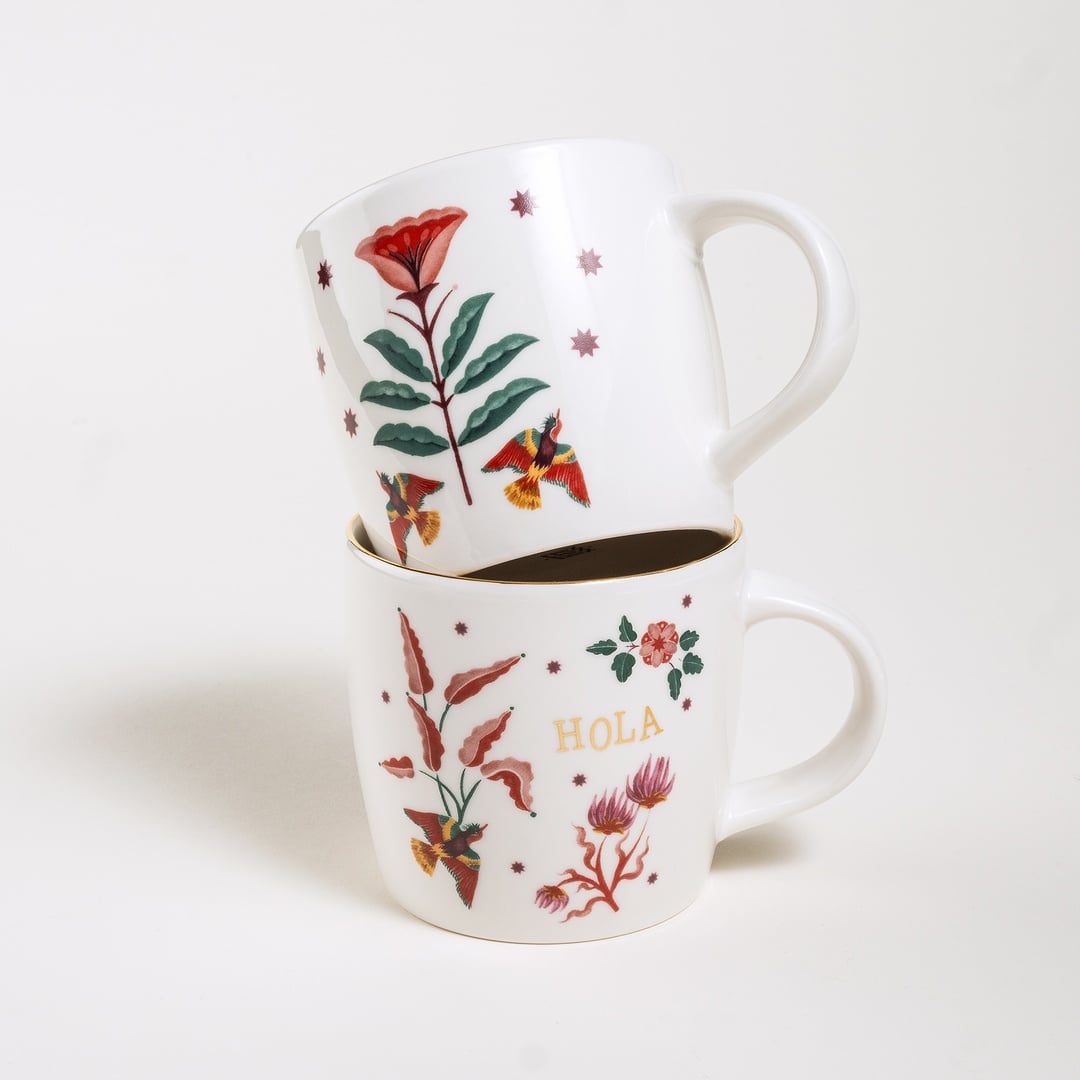 Gediz Porselen Kupa 350 Ml Renkli