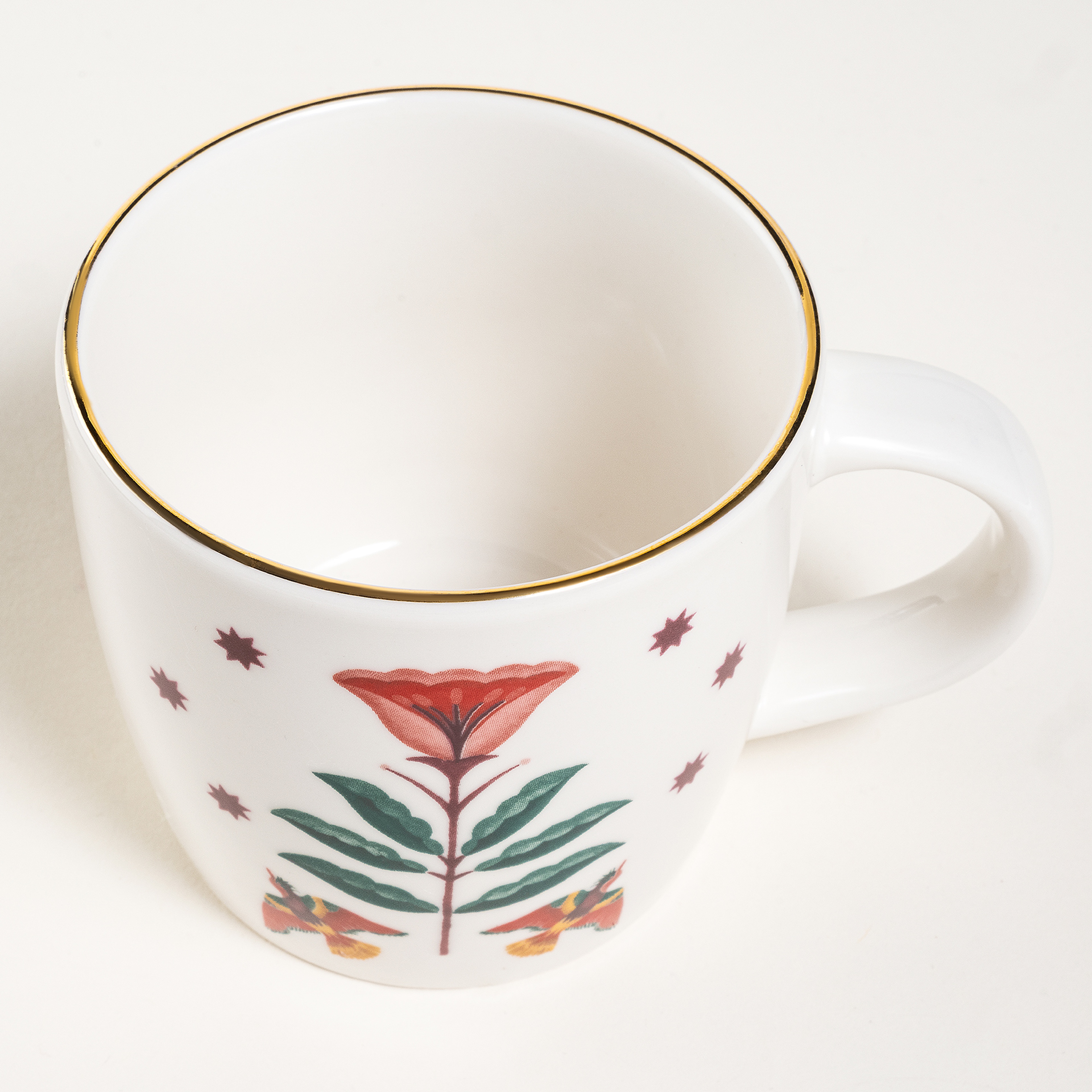 Gediz Porselen Kupa 350 Ml Renkli