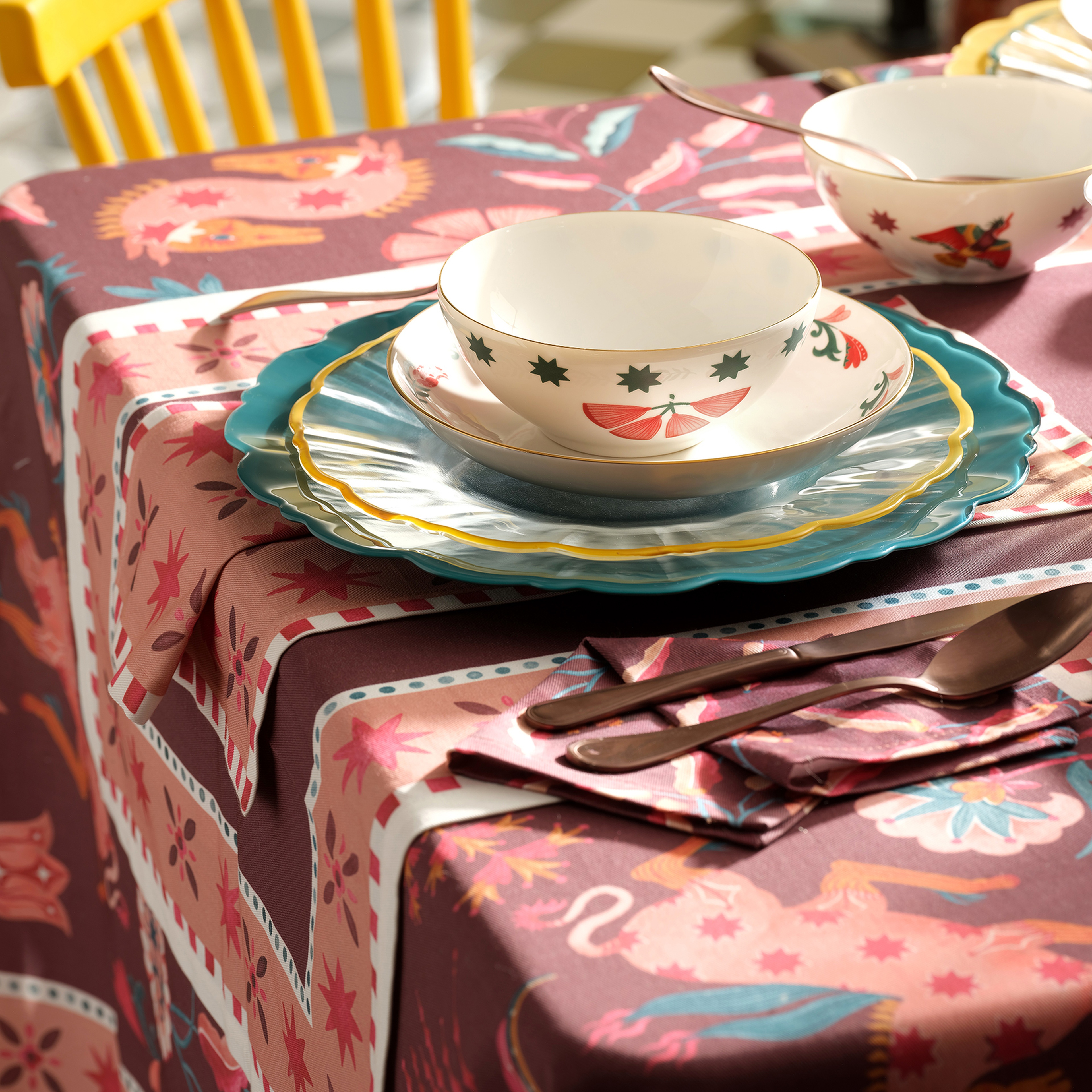 Gediz Porselen Kase 15 Cm Renkli