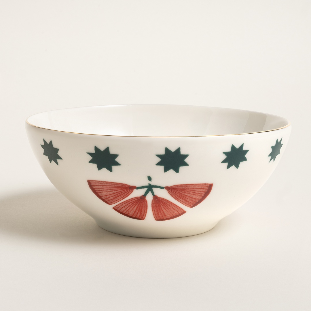 Gediz Porselen Kase 15 Cm Renkli