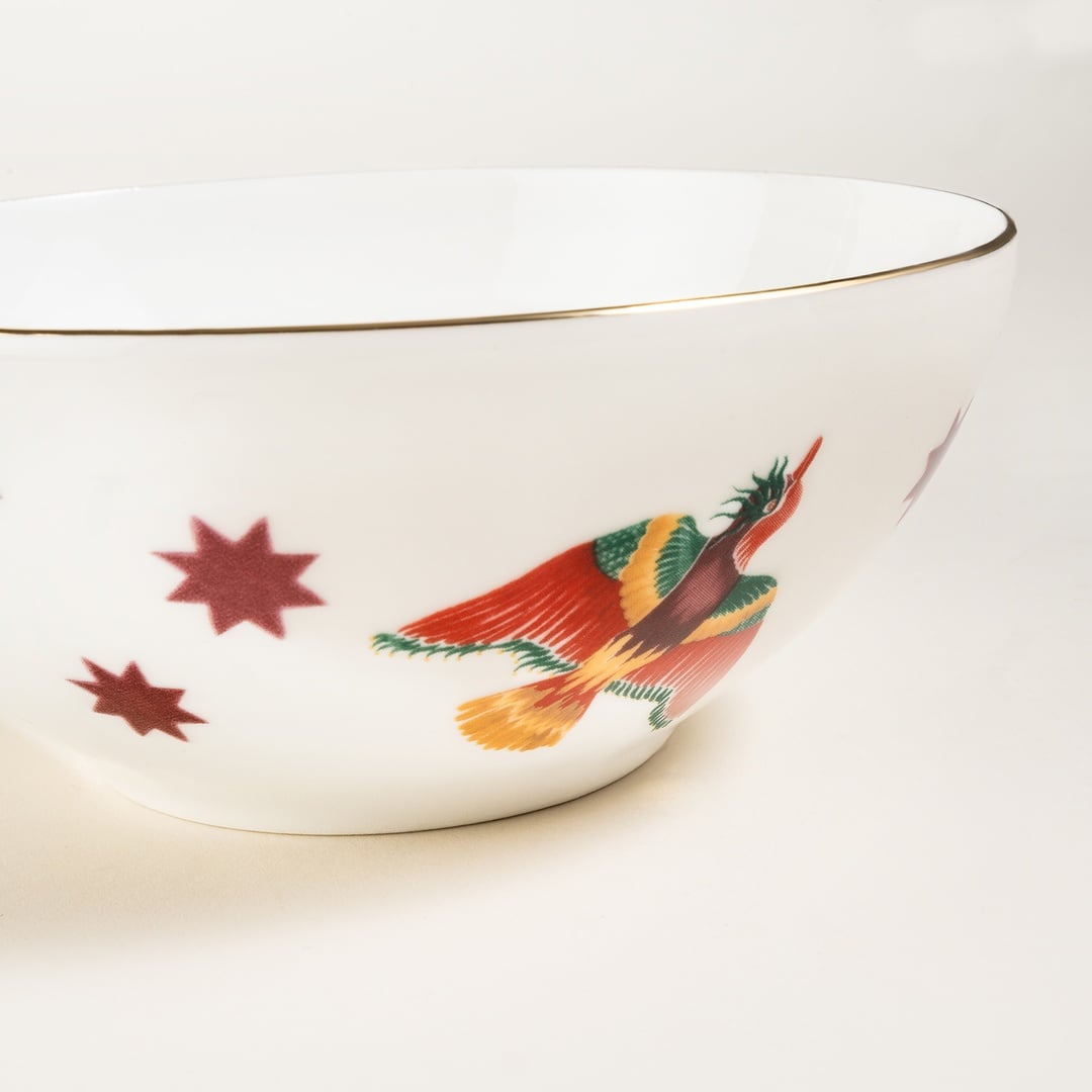 Gediz Porselen Kase 15 Cm Renkli