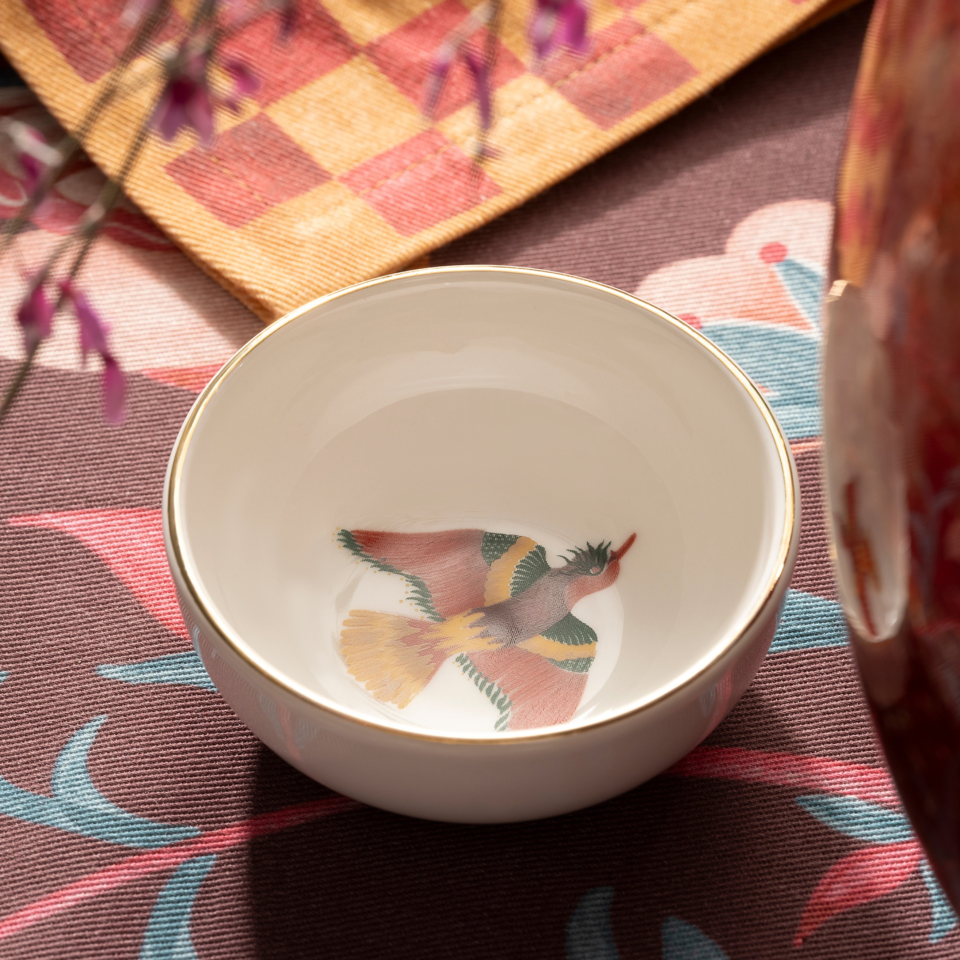 Gediz Porselen Kase 8 Cm Renkli