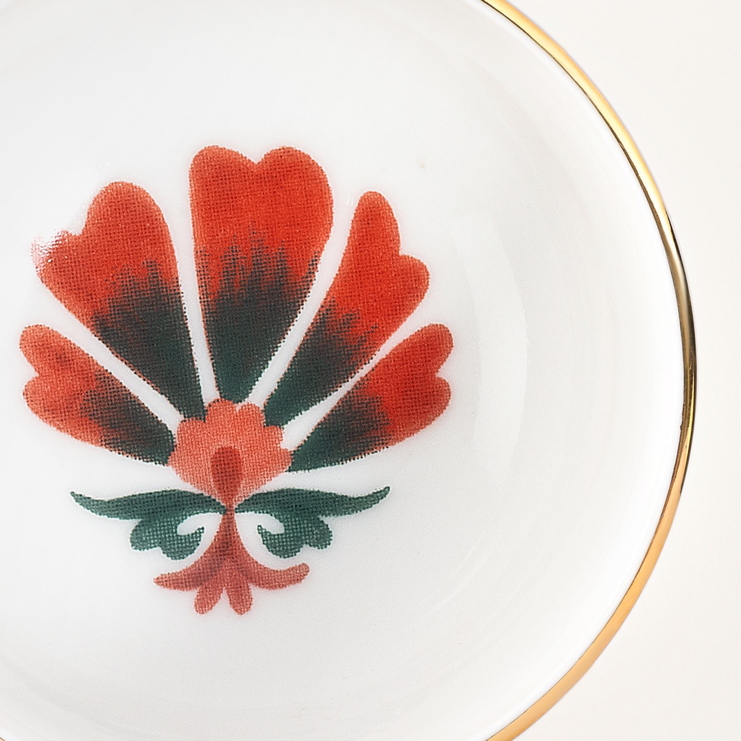 Gediz Porselen Kase 6 Cm Renkli