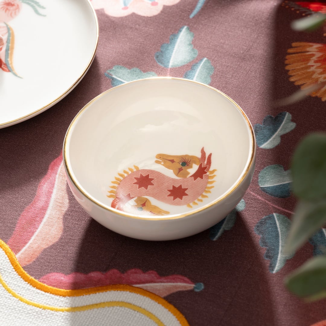 Gediz Porselen Kase 10 Cm Renkli