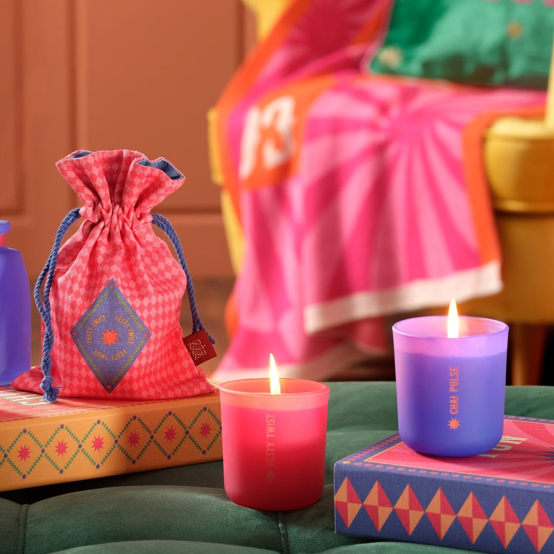 Chaı Pulse Parafın Kokulu Mum - Mavi