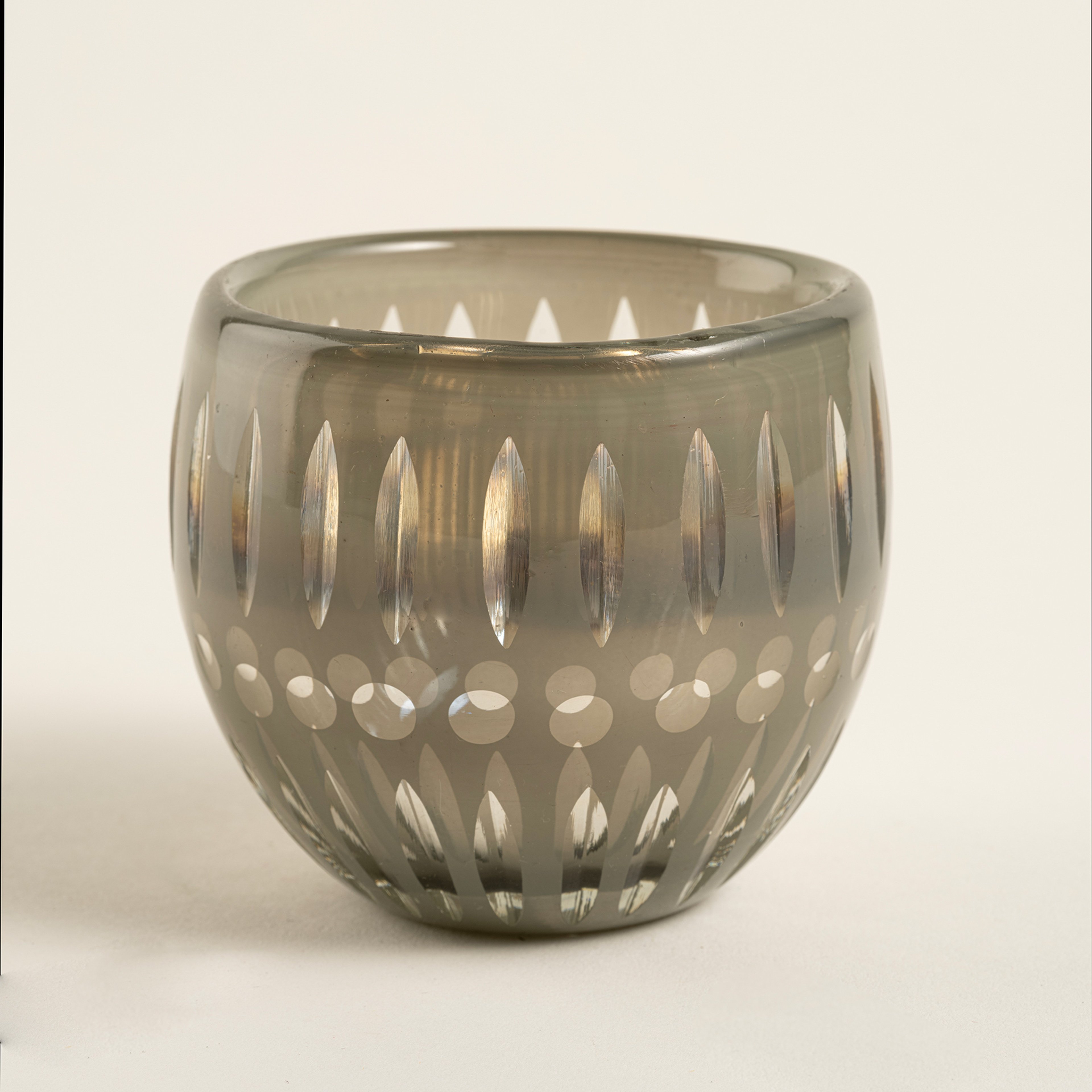 Aravalı Cam Dekoratif Kase 8x8x7.5 Cm Yeşil